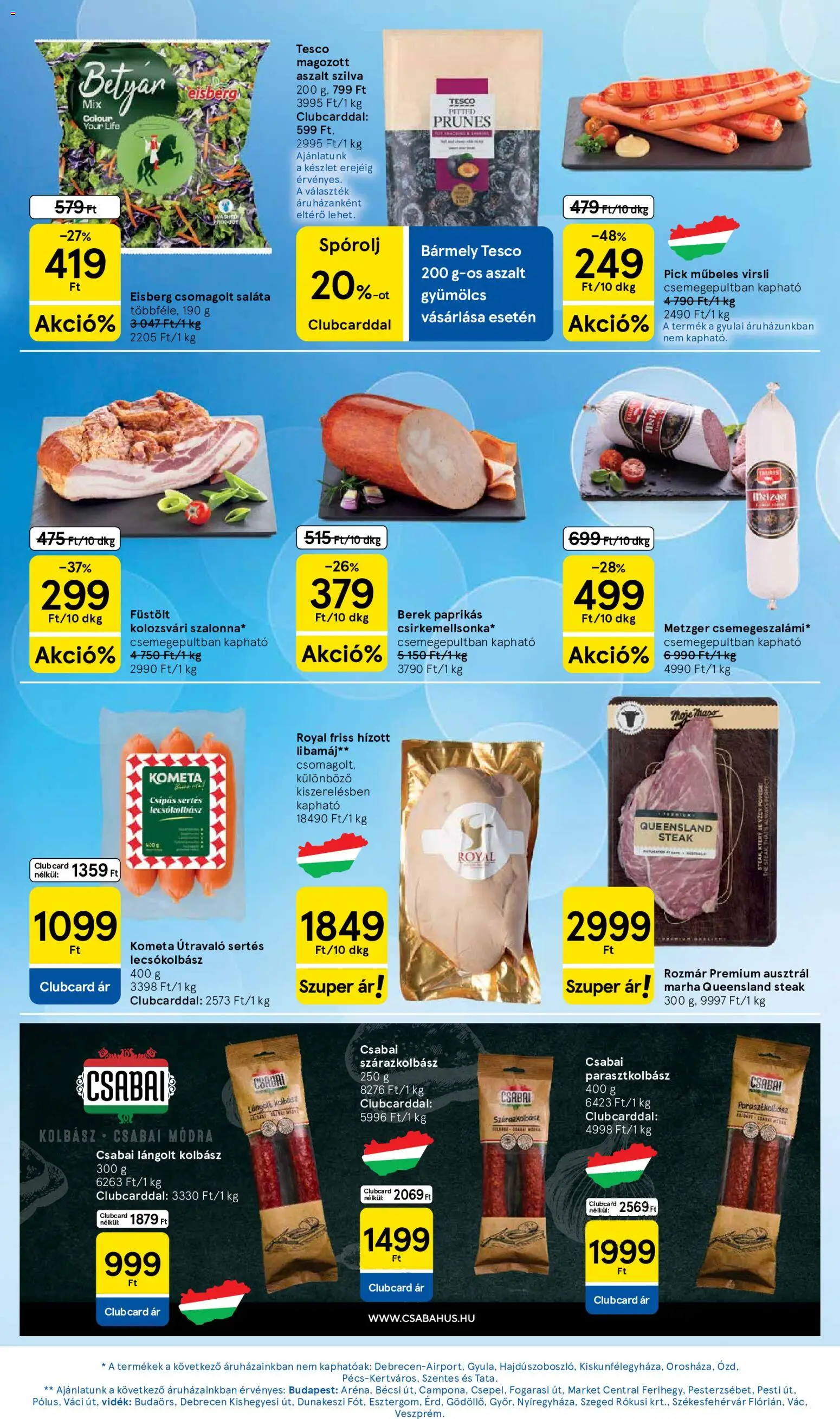 Tesco akciós ujság - amely érvényes a következő dátumtól: 2026.10.29. | Oldal: 17