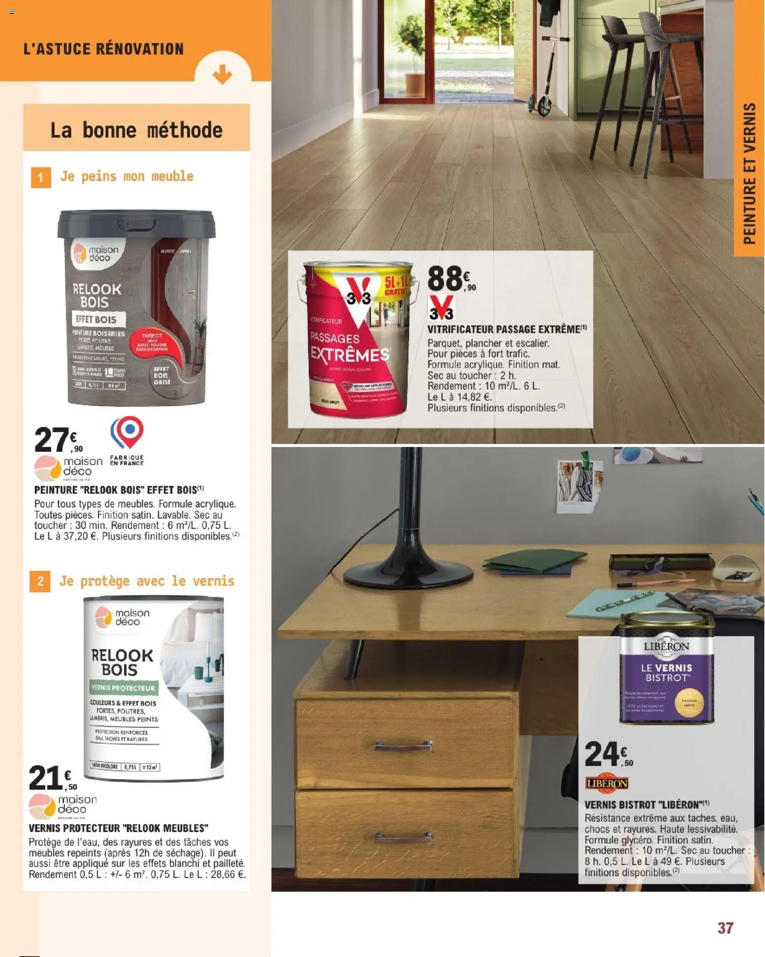 {H1} | Page: 37 | Produits: Meuble, Peinture, Porte