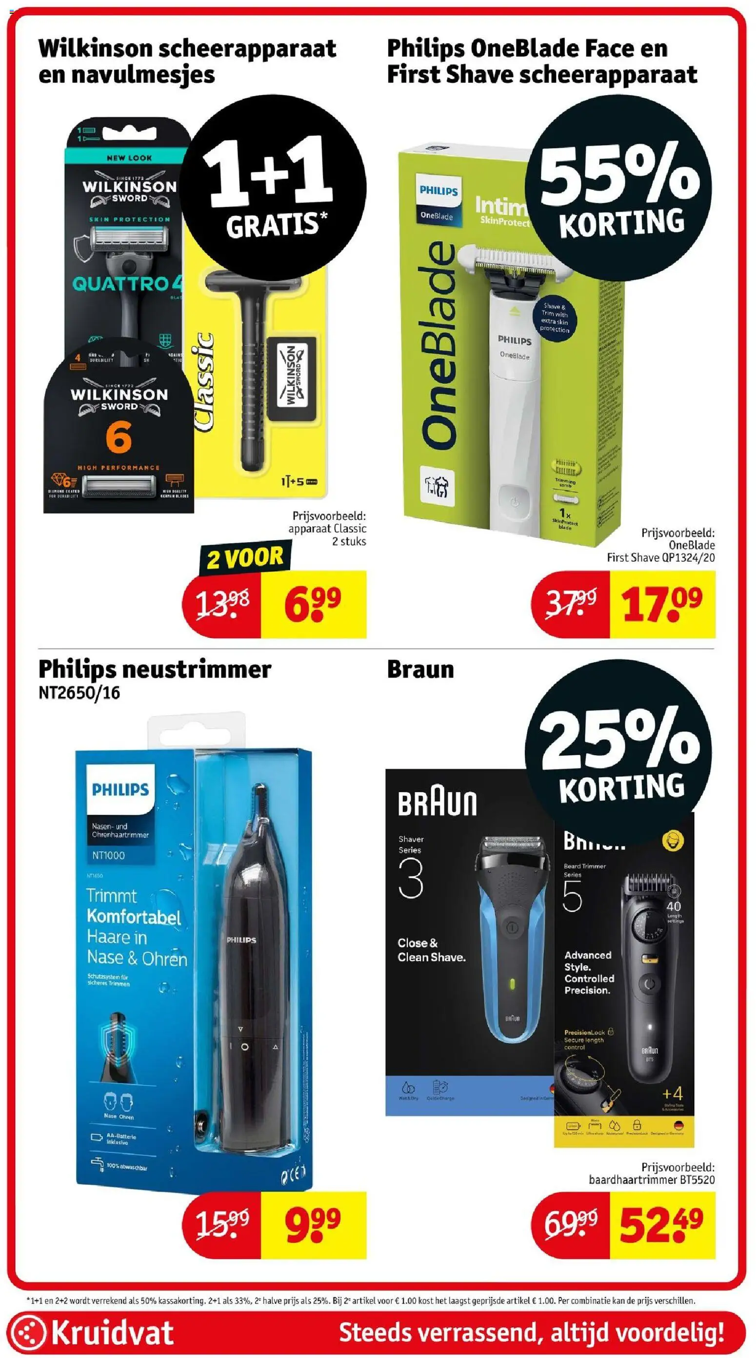 {H1} | Pagina: 61 | Producten: Trimmer, Kan, Scheerapparaat