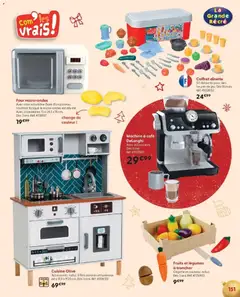 La Grande Récré - Prévisualisation de La Grande Récré - LE NOËL DE TOUTES LES PASSIONS valide à partir de 14/10/2026 | Page: 151 | Produits: Plateau, Machine à café, Delonghi, Café