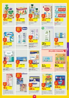 Pré-visualização Auchan folheto válido de 20/08/2026 | Página: 35 | Produtos: Leite 3, Nestlé, Doces, Farinha