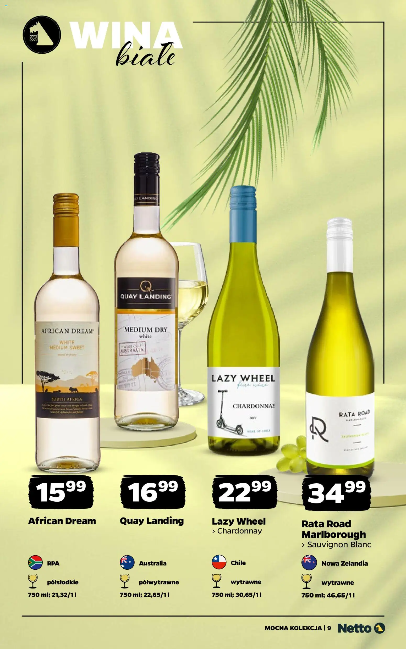 Netto gazetka - Wina od 03.08.2026 | Strona: 9 | Produkty: Chardonnay