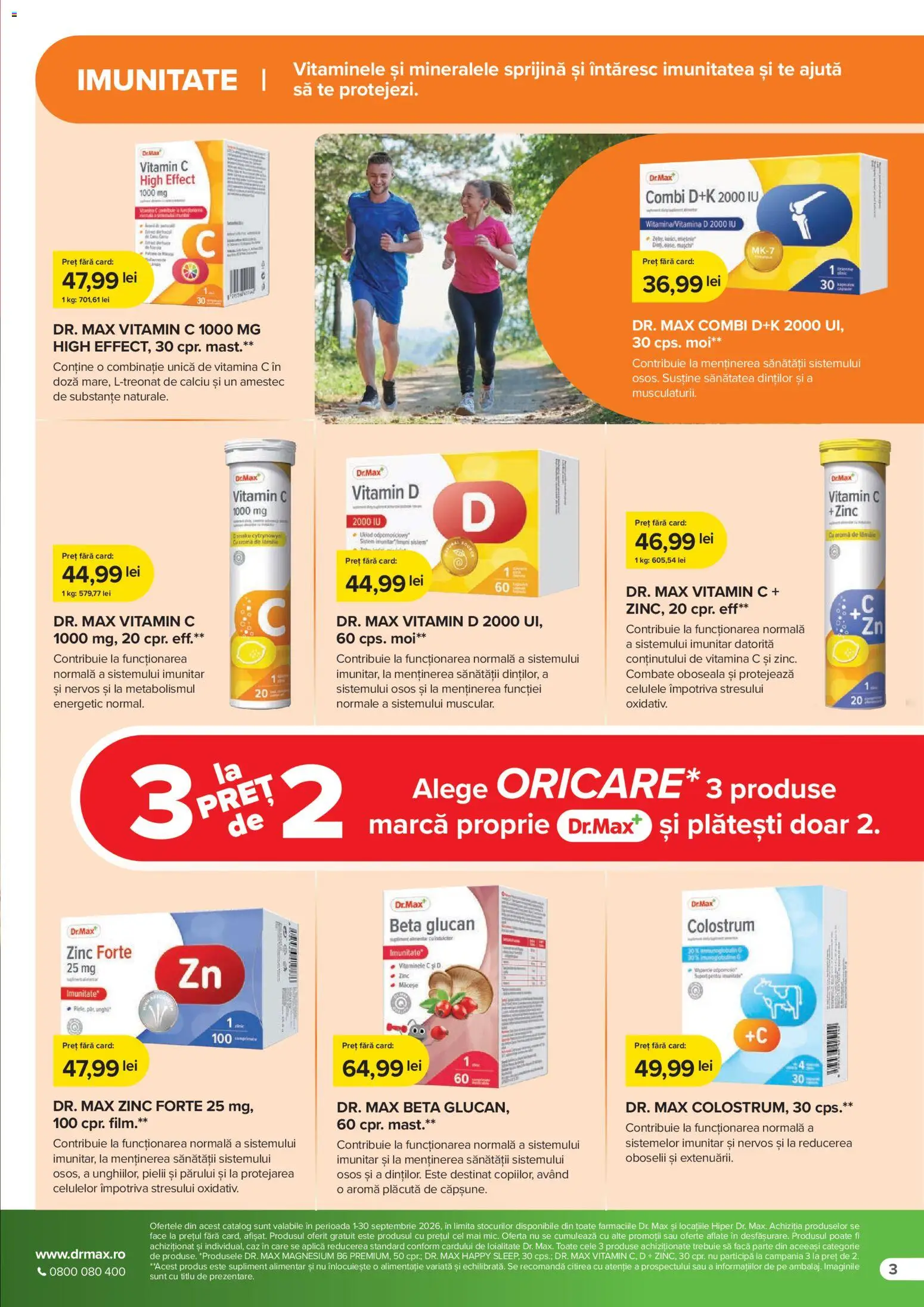 Noul catalog Dr.Max – valabil de la 01.09.2026 | Pagină: 3 | Produse: Aplică, Amestec
