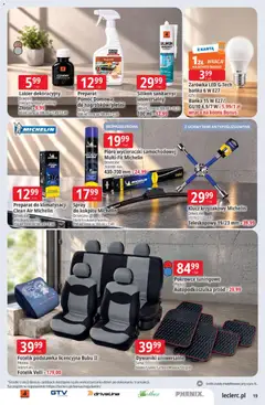 Pogląd oferty "E.Leclerc gazetka" - ważna od 20.10.2026 | Strona: 19 | Produkty: Karta, Dywaniki