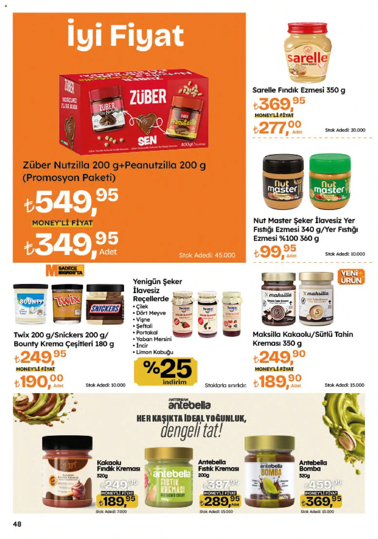 Migros Katalog - 5M Migroskop Dijital - 23 Temmuz 2026 tarihinden itibaren geçerlidir | Sayfa: 48 | Ürünler: Portakal, Meyve, Yer fıstığı, Limon
