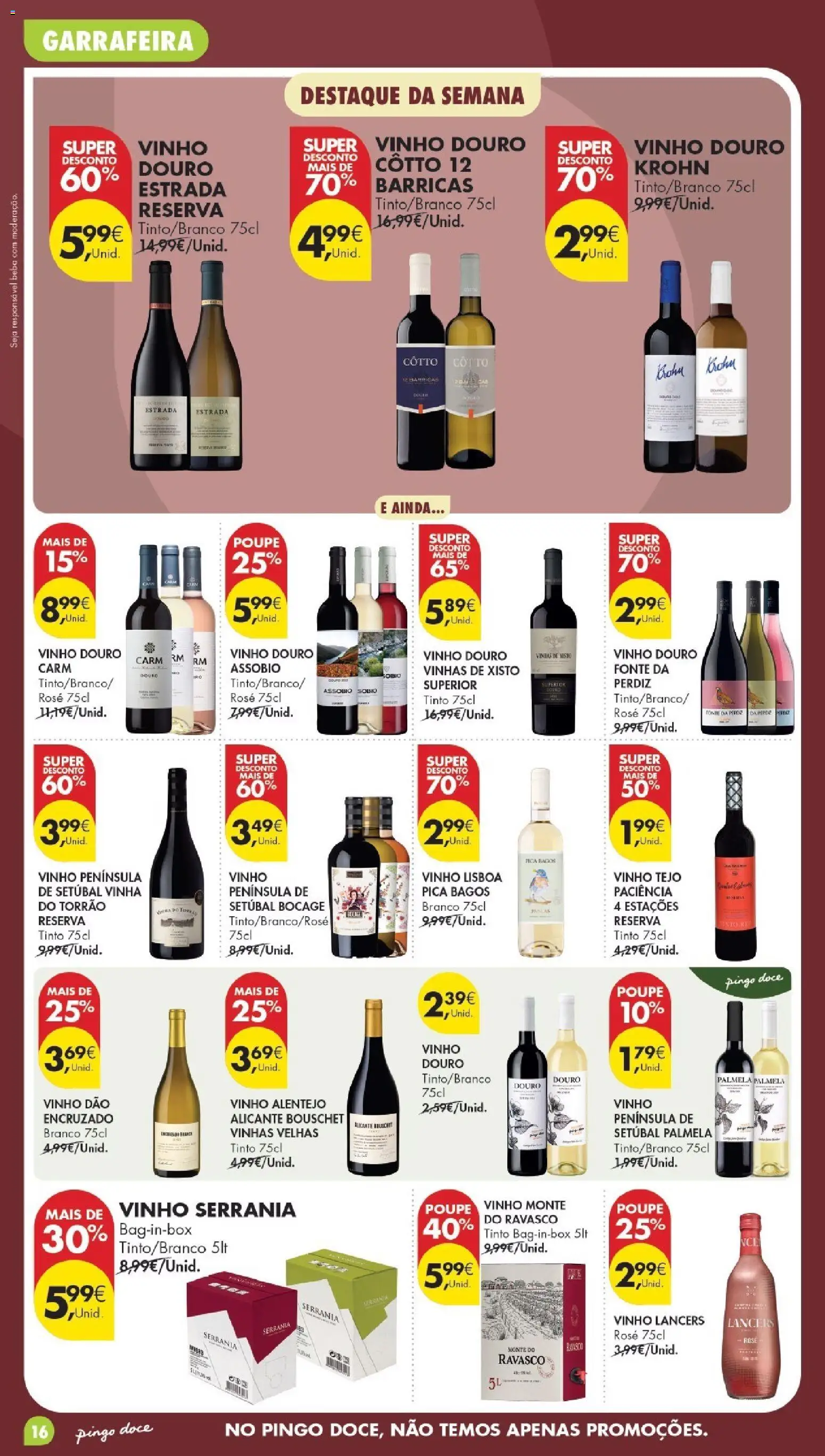 Pingo Doce Poupe Esta Semana Madeira │ válido de 01/09/2026 | Página: 16 | Produtos: Vinho