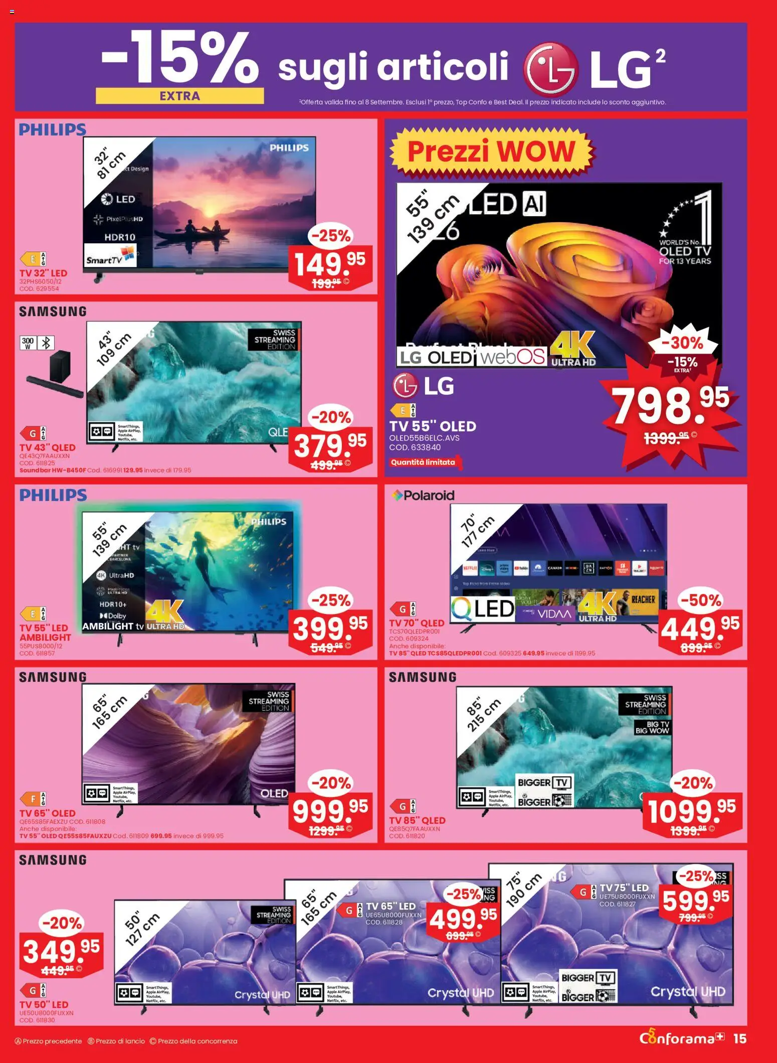 Conforama aktionen IT Nr 36 – gültig ab 02.09.2026 | Seite: 15