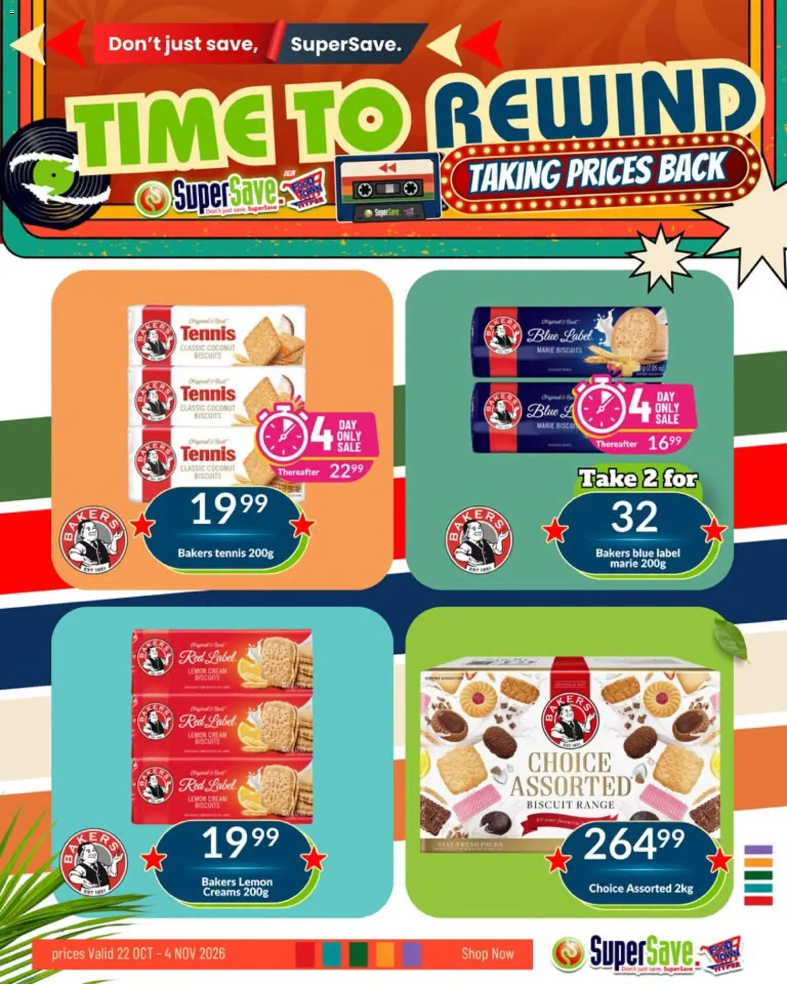 New Super Save catalogue – valid from 22/10/2026 | Page: 70 | Products: Biscuits, Cream, Lemon