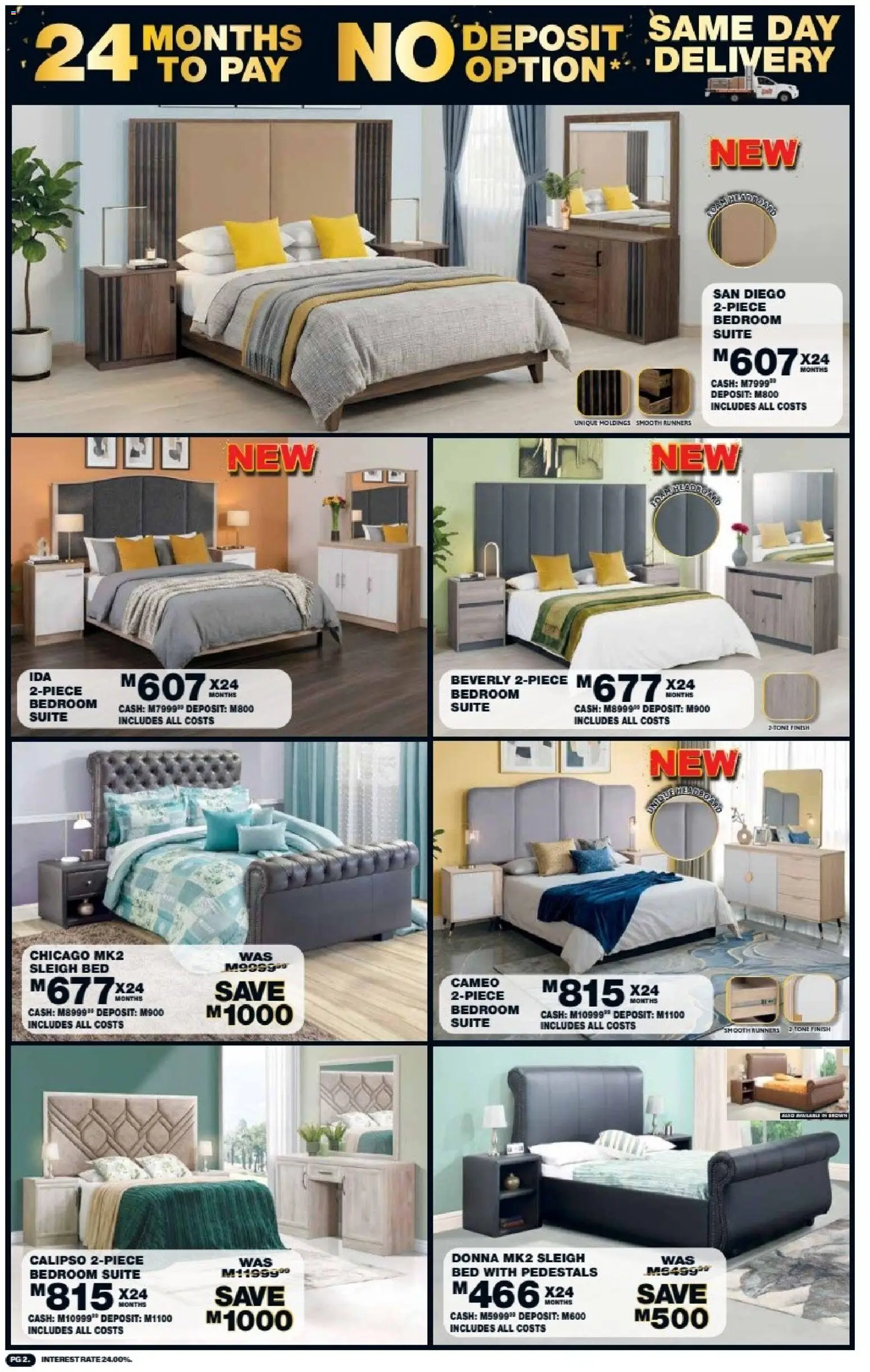 New Lewis Stores catalogue – valid from 10/08/2026 | Page: 2 | Products: Bed