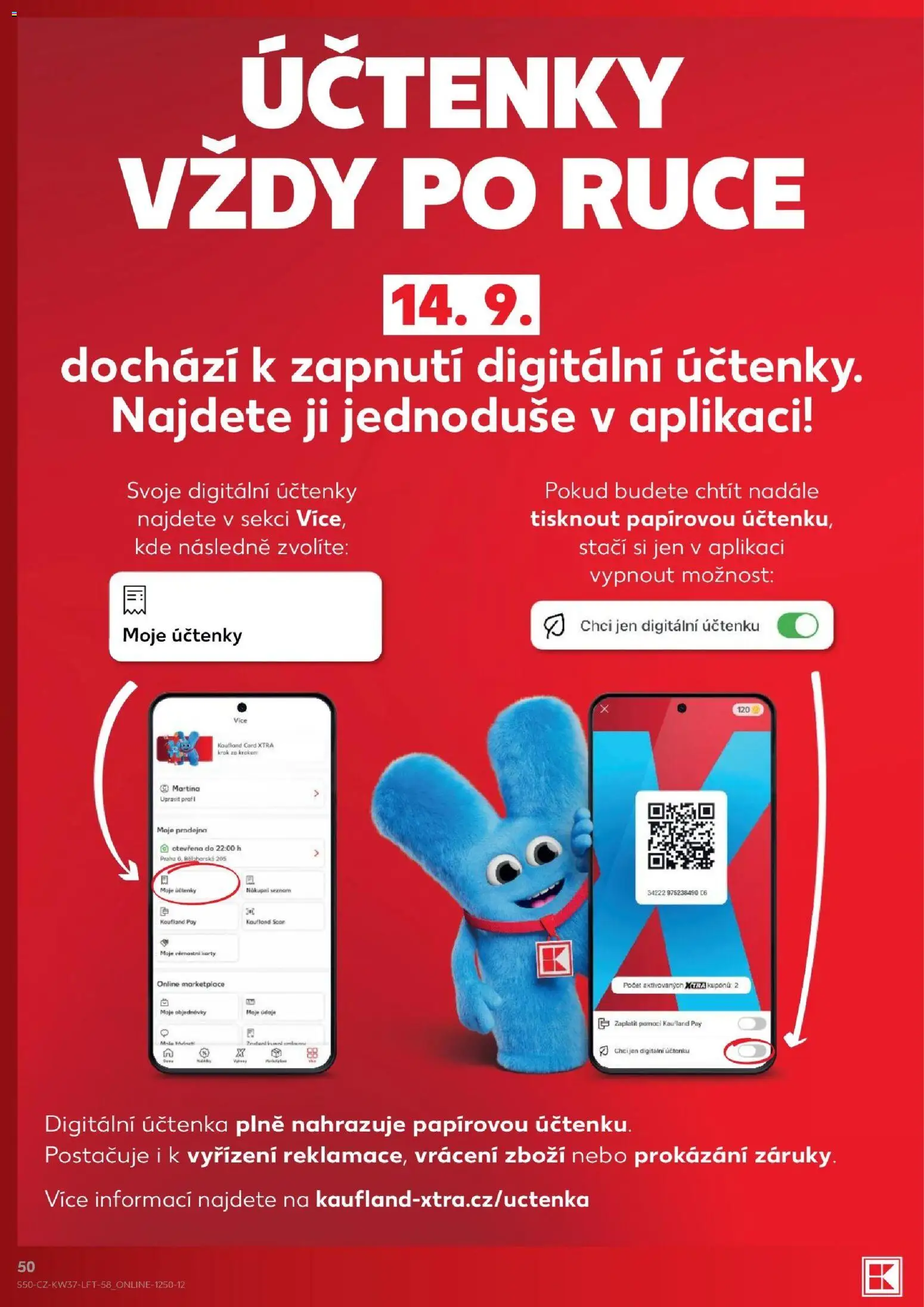 Kaufland leták - Brno od 09.09.2026 | Strana: 50
