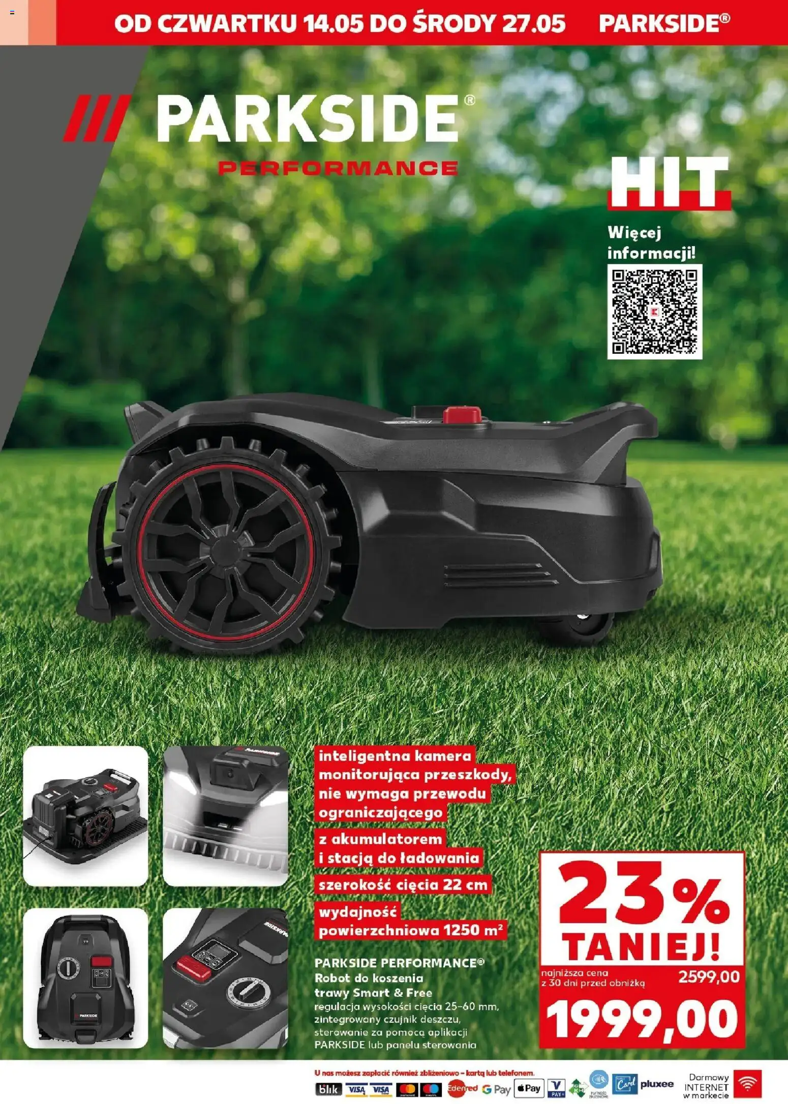 Kaufland gazetka - Złap Okazje od 14.05.2026 | Strona: 2 | Produkty: Karta, Trawy, Robot, Por