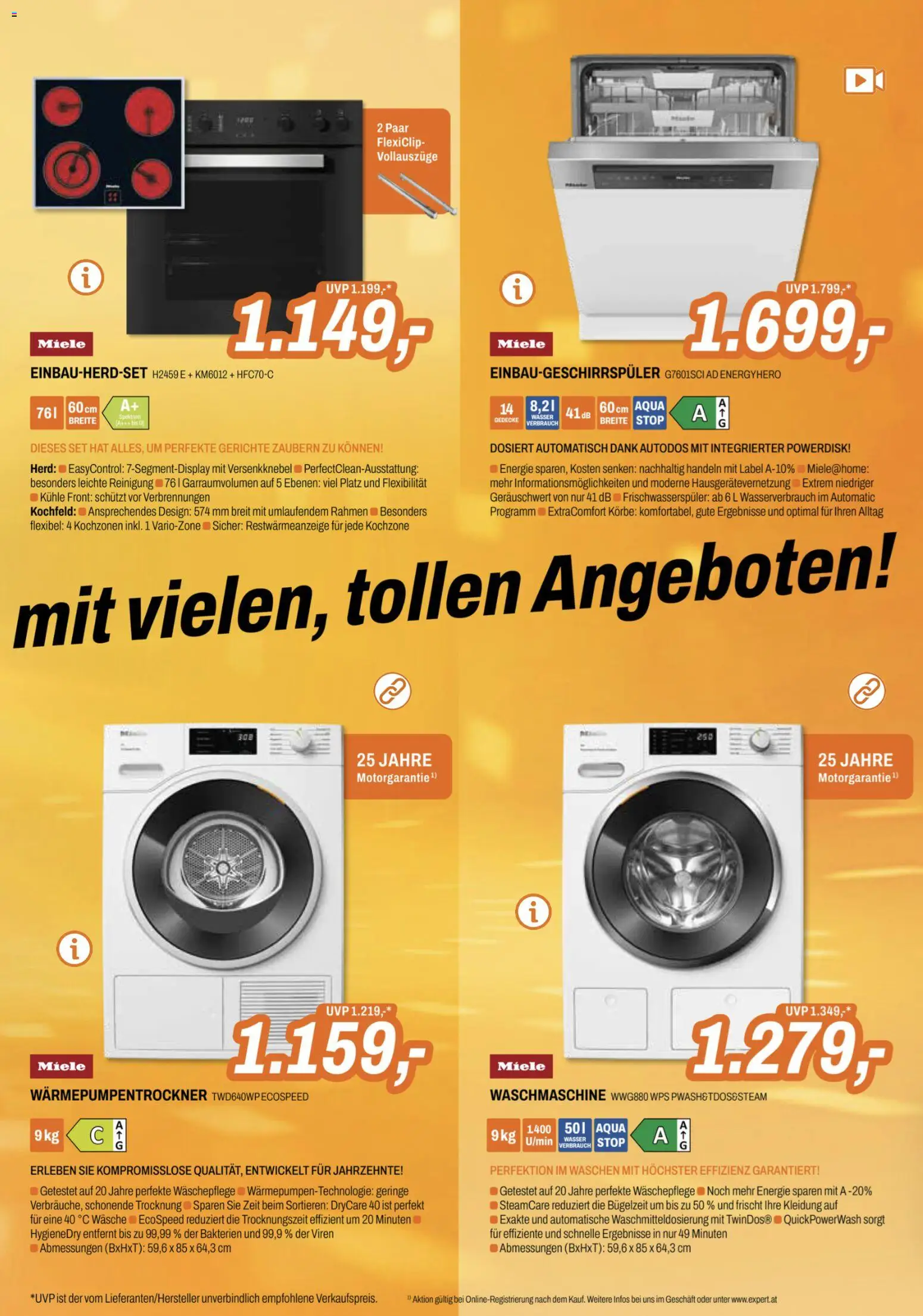 Expert Prospekt aktuell gültig ab 15.06.2026 | Seite: 5 | Produkte: Wasser, Waschmaschine, Kochfeld