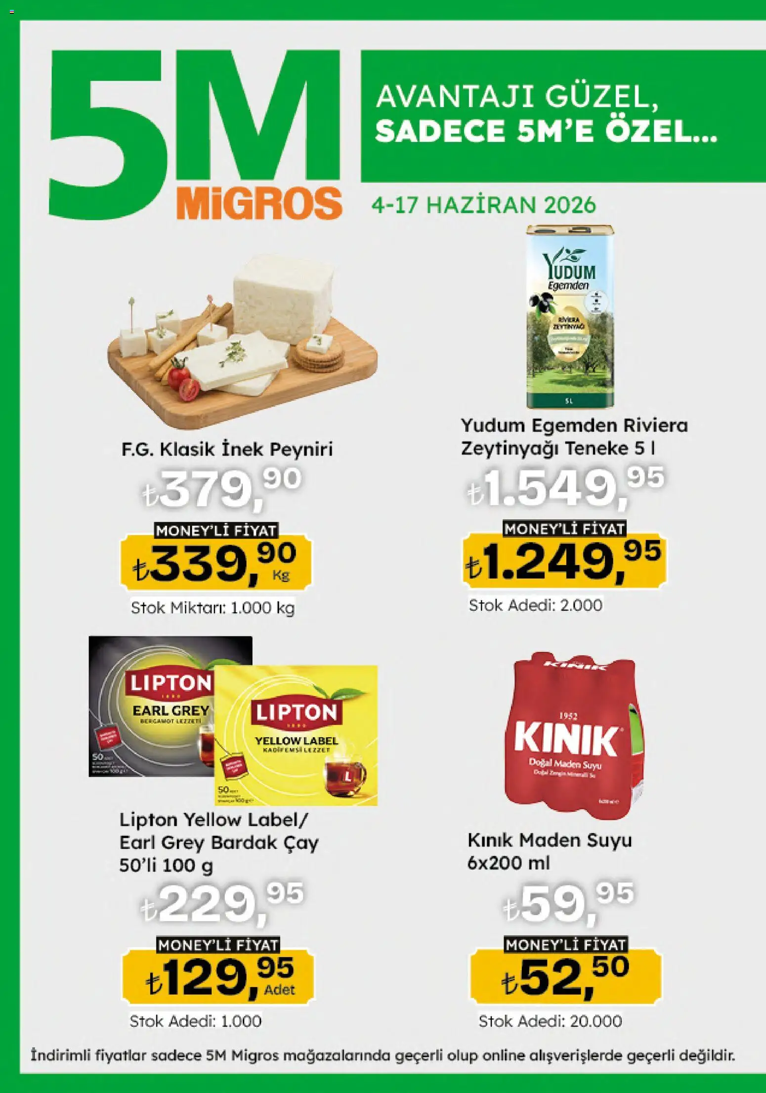 Migros Katalog - 5M Migroskop Dijital - 04.06.2026 tarihinden itibaren geçerlidir | Sayfa: 44 | Ürünler: Çay, Zselatin, Maden suyu