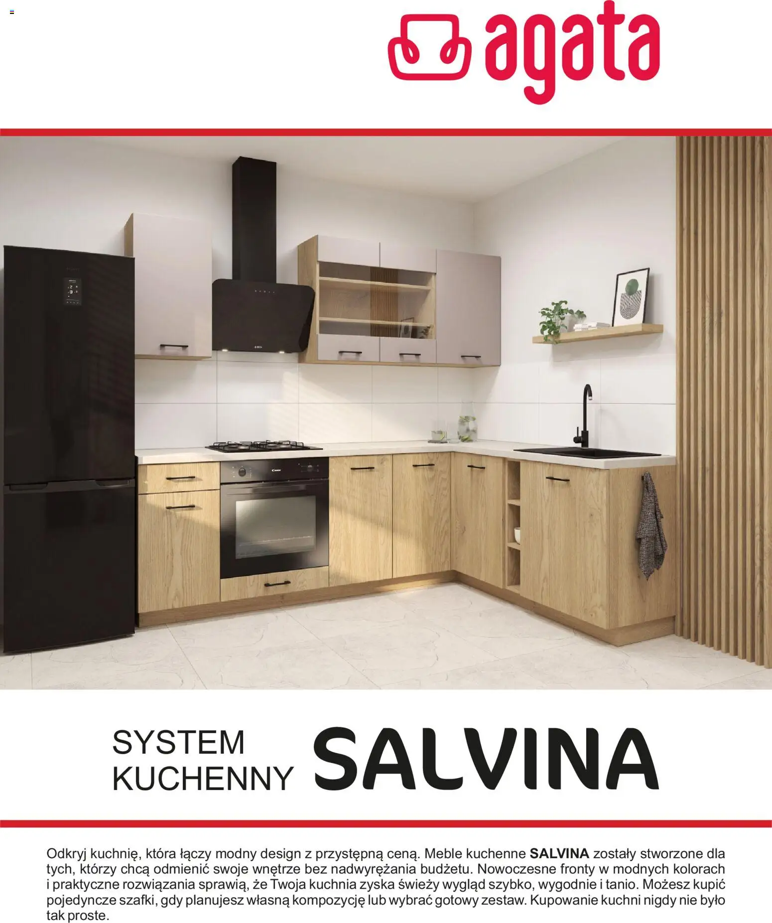 Salony Agata gazetka - Salvina od 24.09.2026 | Strona: 1