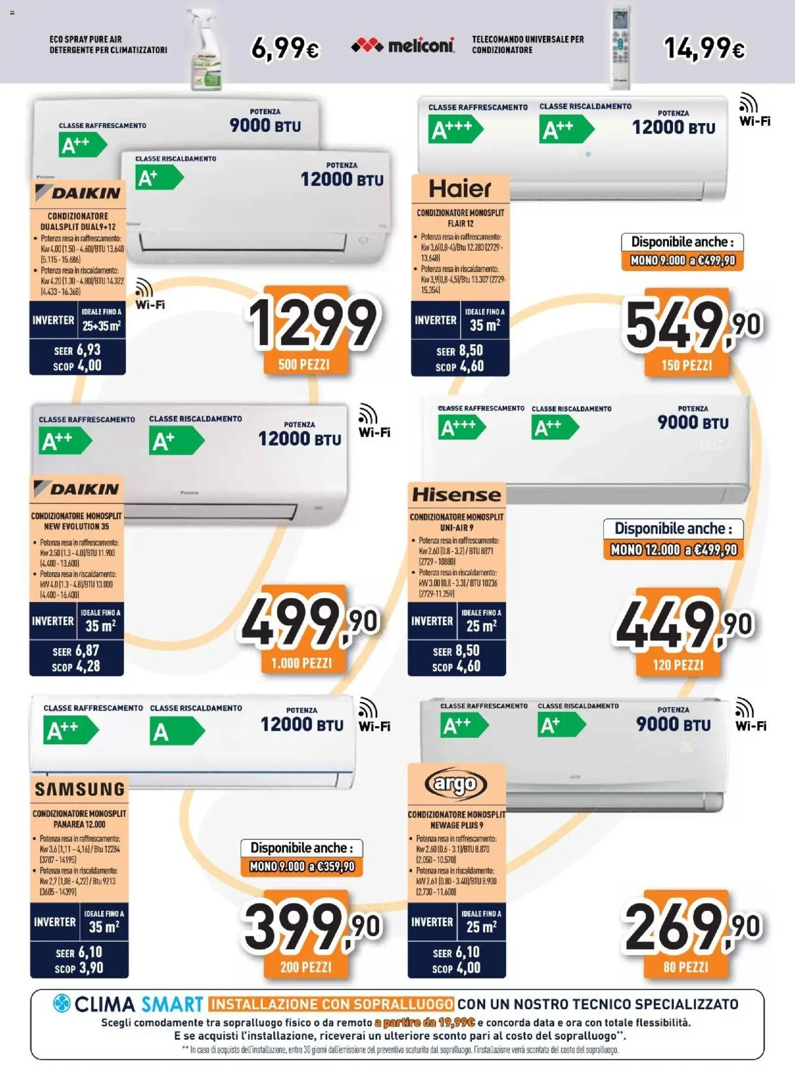 Volantino Unieuro del 11.06.2026 | Pagina: 26 | Prodotti: Detergente, Data, Condizionatore, Samsung