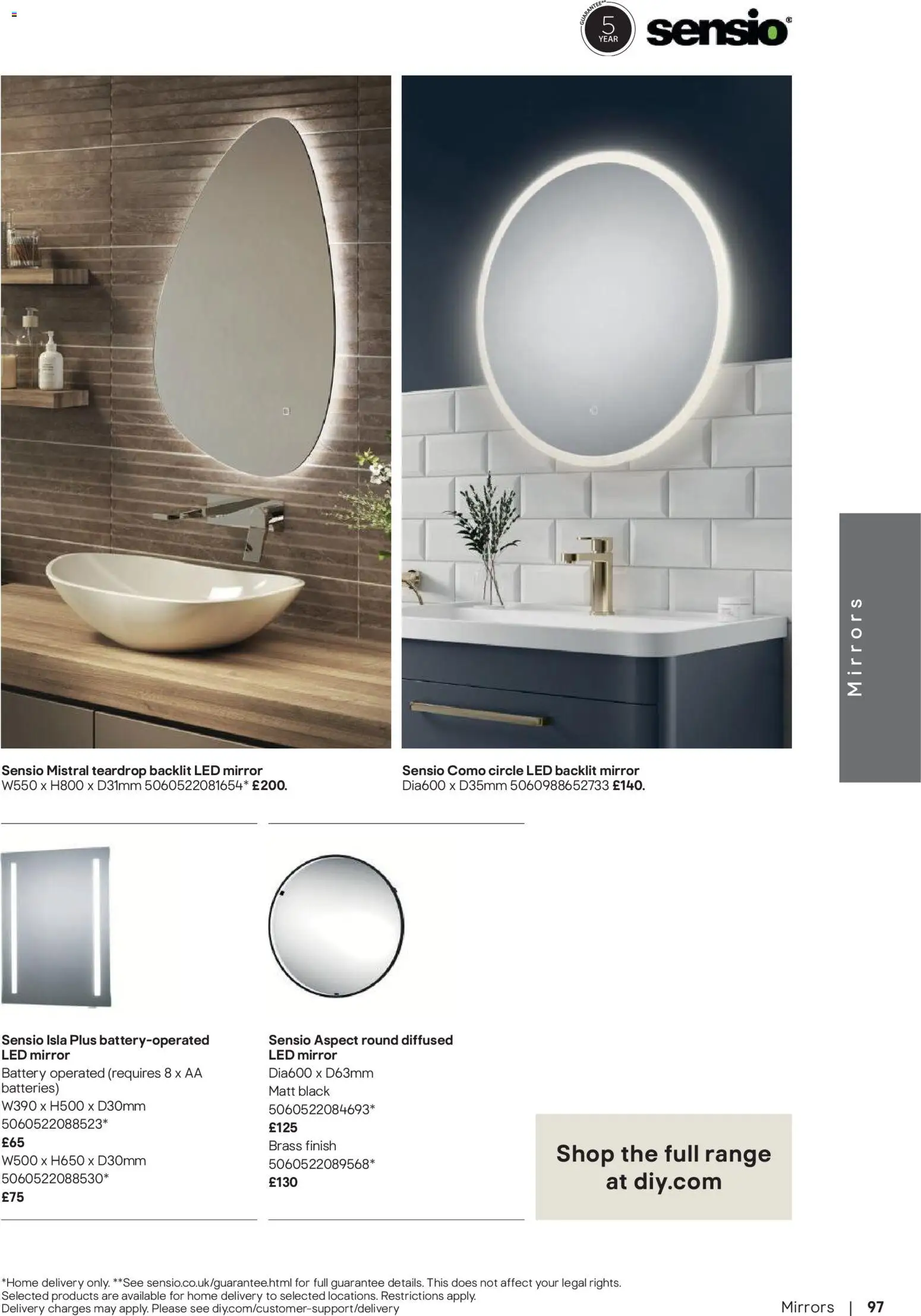 {H1} | Page: 98 | Products: Battery, Mirror