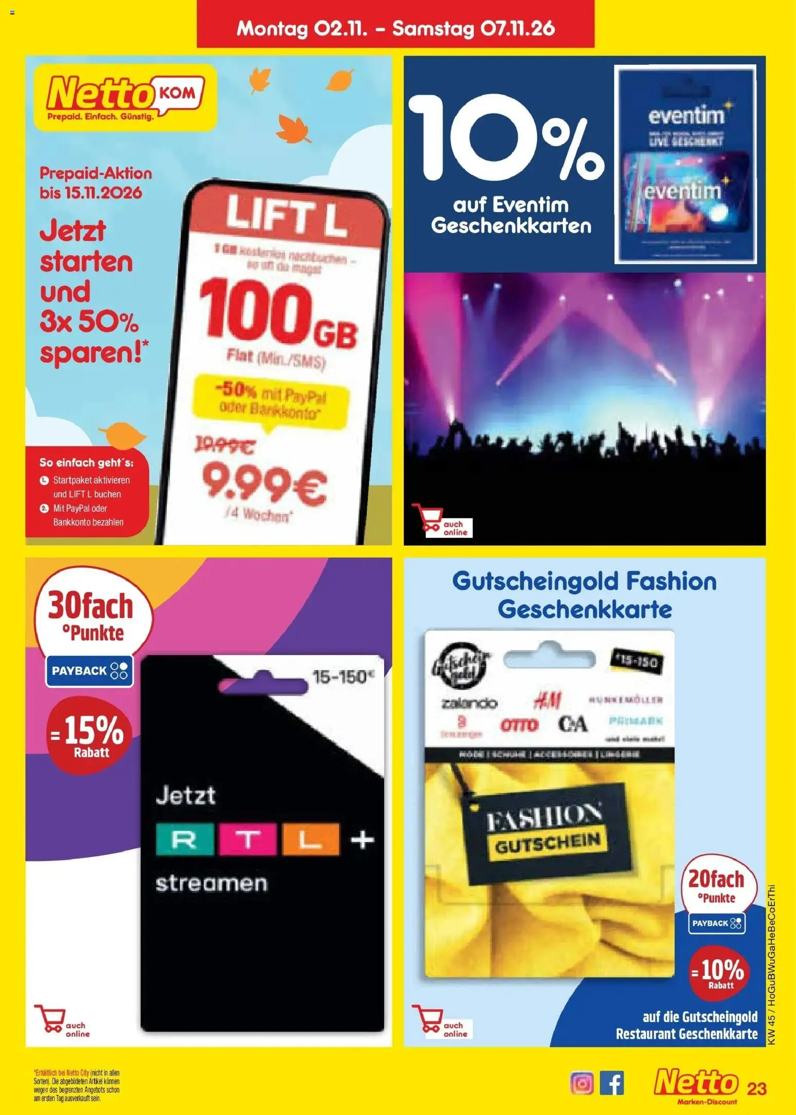 Netto Marken-Discount Prospekt Naumburg – gültig ab 02.11.2026 | Seite: 37