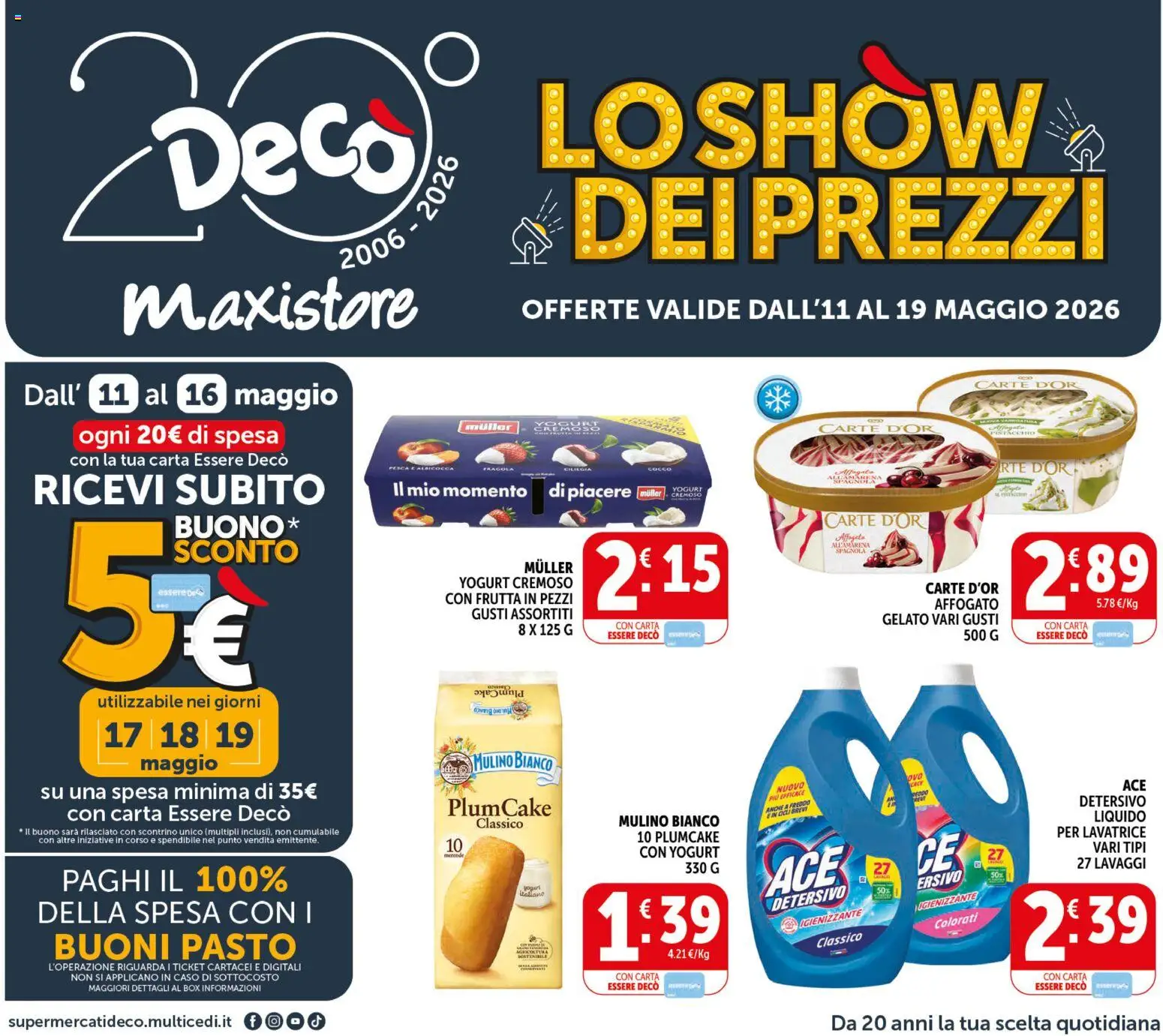 Volantino Decò del 11.05.2026 | Pagina: 1