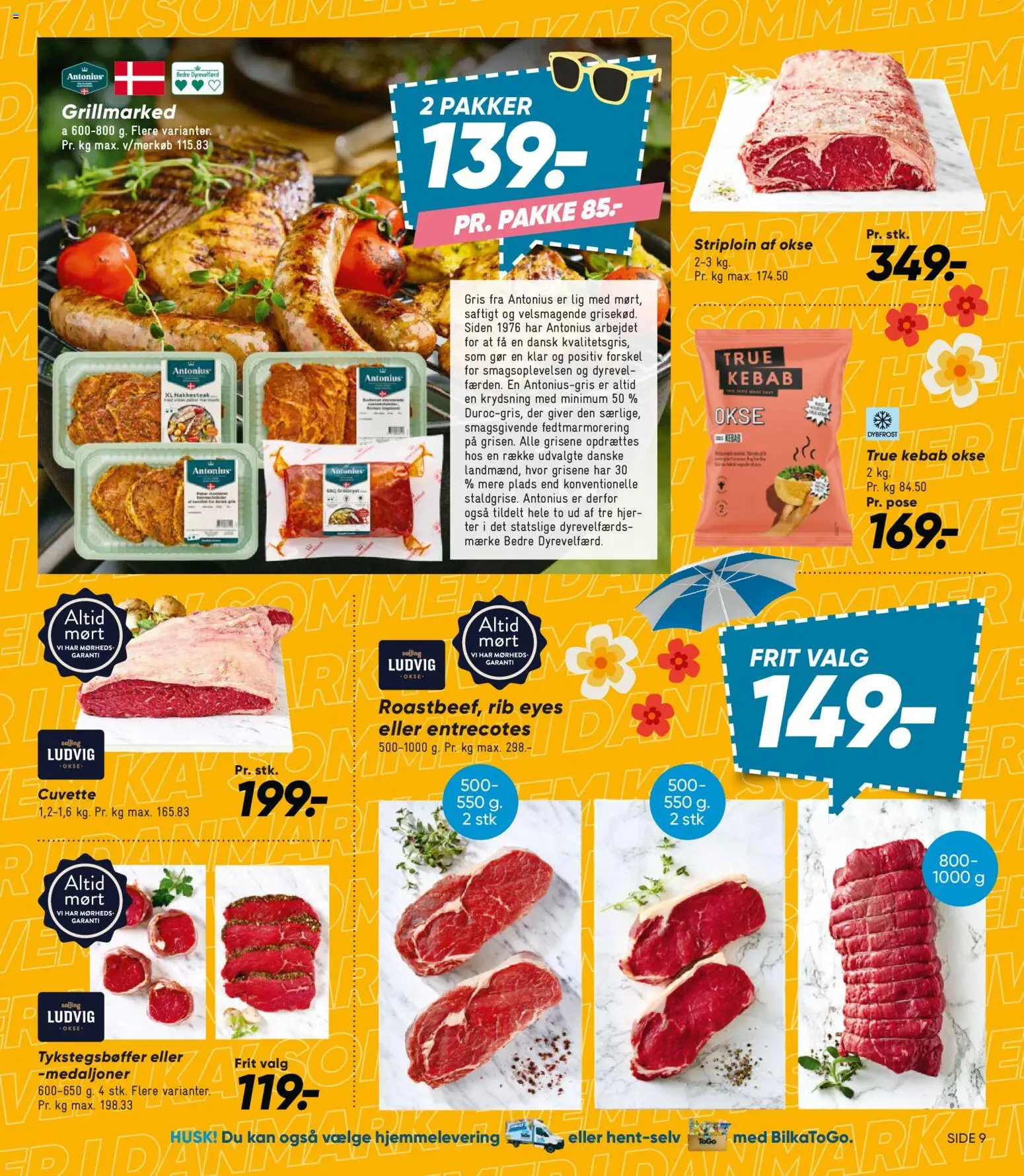 Bilka tilbudsavis – gyldig fra 26/06/2026 | Side: 10 | Produkter: Kebab, Søm