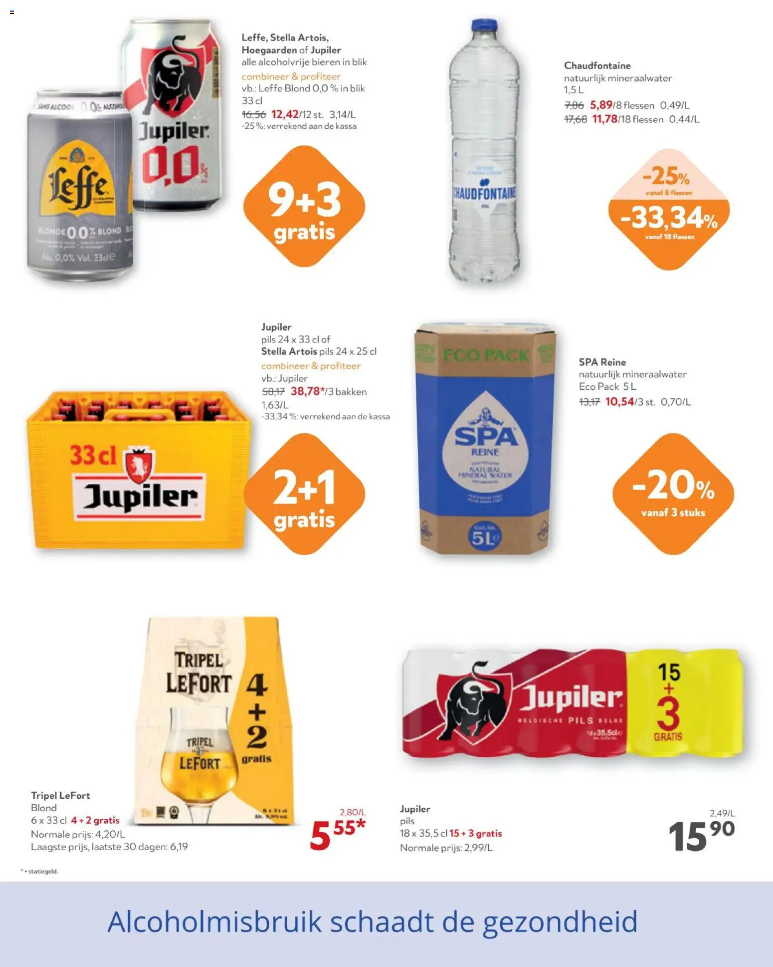 {H1} | Pagina: 20 | Producten: Water, Mineraalwater