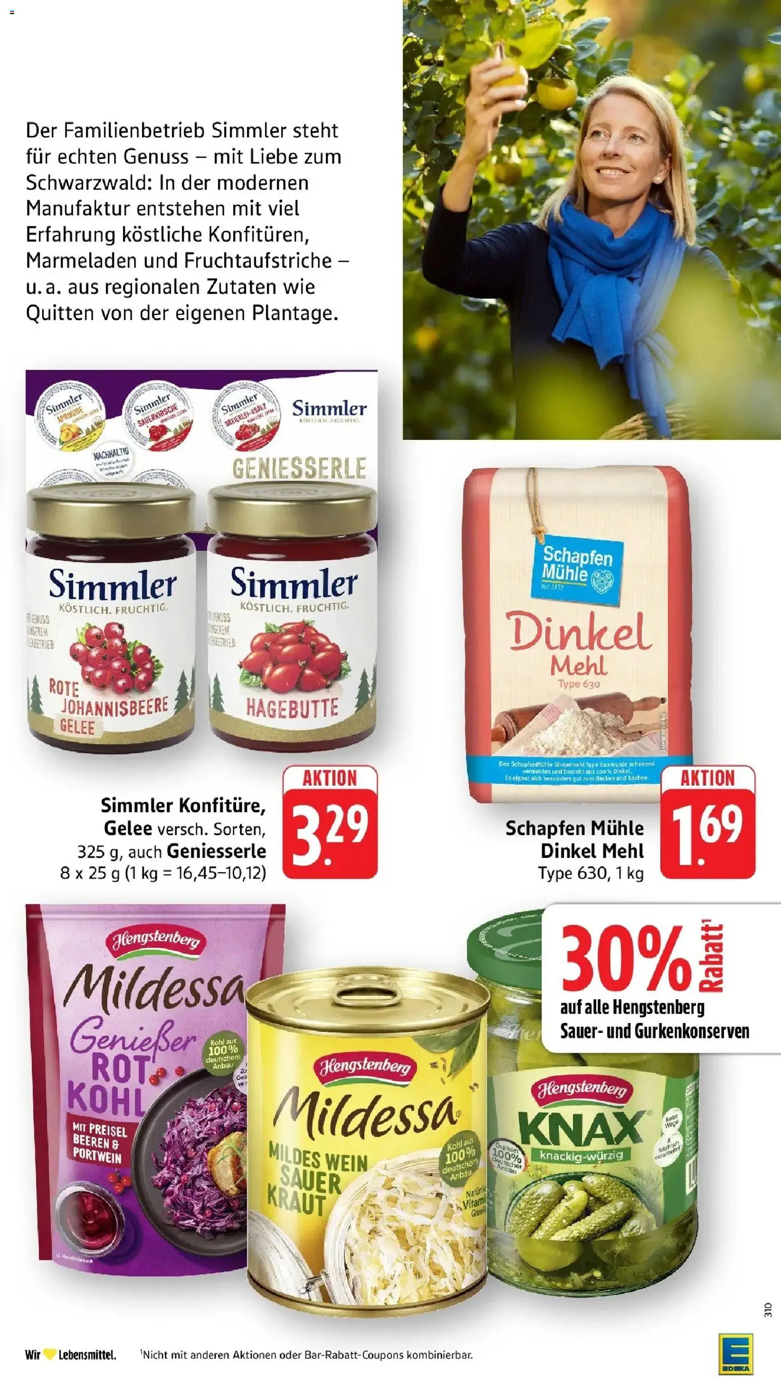 Edeka Prospekt Vaihingen-Kleinglattbach (ab 19.10.2026) » Angebote Online | Seite: 41 | Produkte: Mühle, Mehl, Wein, Gurken