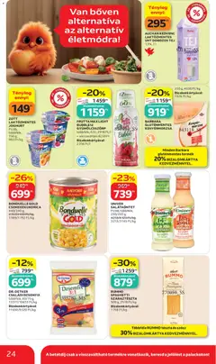 Auchan akciós újság - amely érvényes a következő dátumtól: 28.05.2026 | Oldal: 24