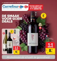 Carrefour market Wijnfestivaal - Voorbeeld van een folder van Carrefour market, geldig van 09/09/2026