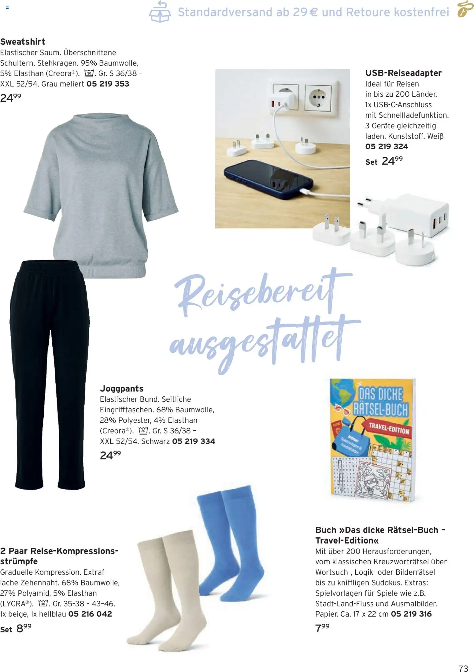 Angebote Tchibo – gültig ab 07.05.2026 | Seite: 73 | Produkte: Strümpfe, Sweatshirt