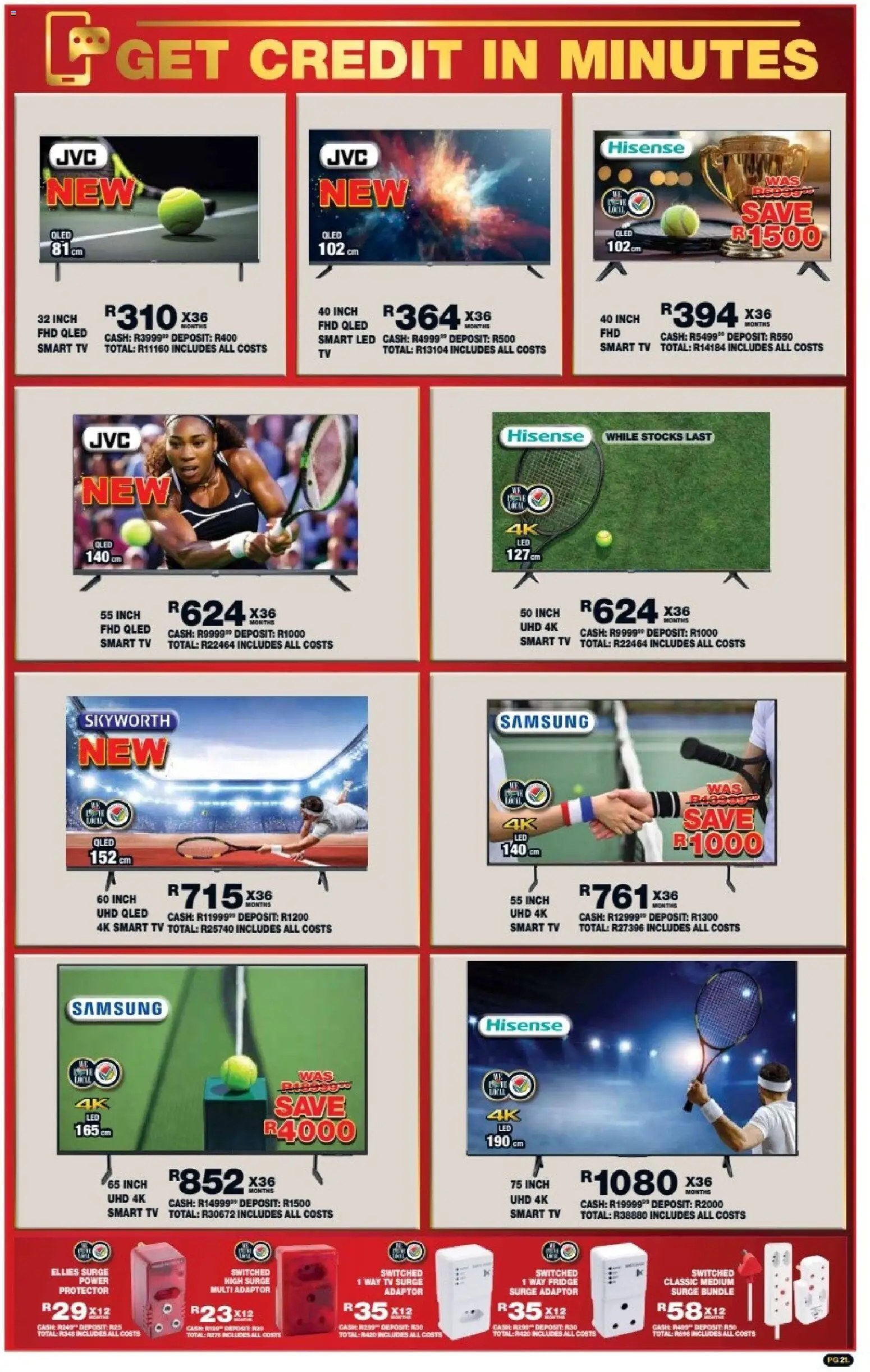 New Lewis Stores catalogue – valid from 05/10/2026 | Page: 21 | Products: TV, Fridge