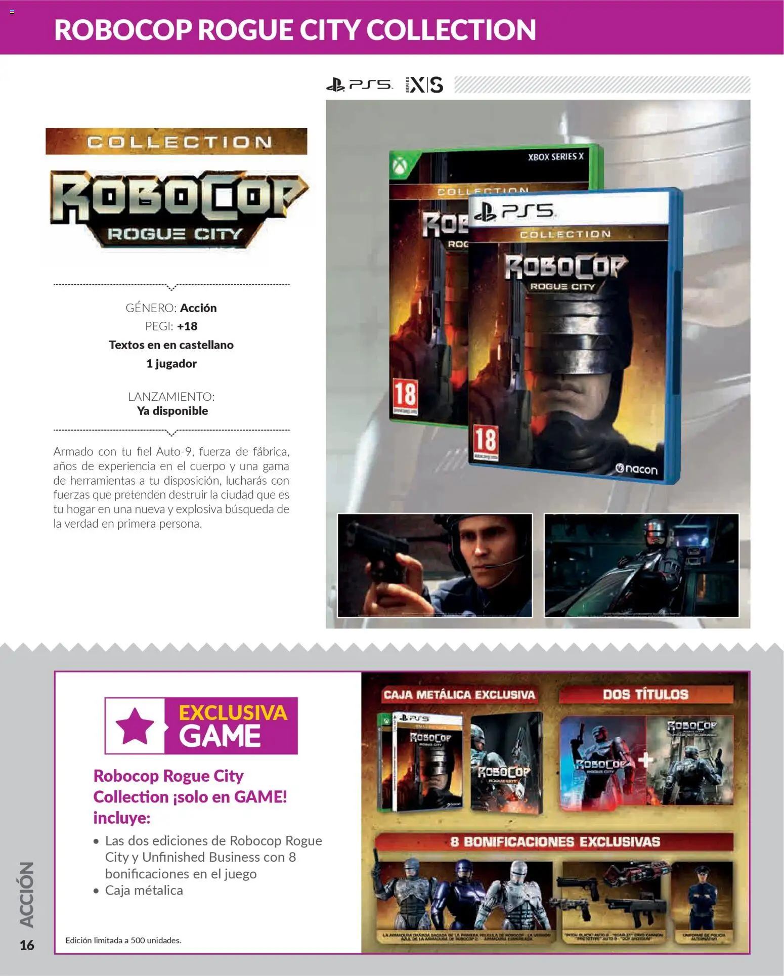 Game folleto │ válido desde el 03/12/2025 | Página: 16 | Productos: Jugador, Herramientas, Xbox, Caja