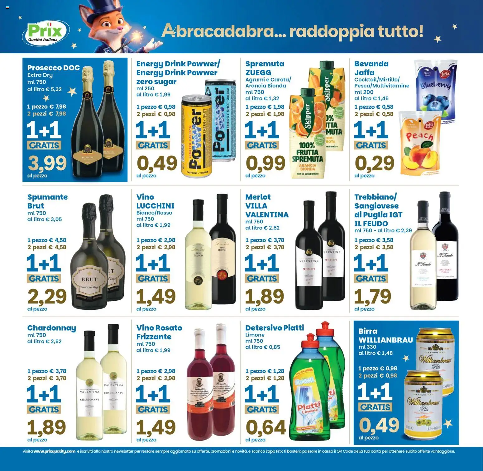 Volantino Prix del 01/09/2026 | Pagina: 7 | Prodotti: Vino rosato, Piatti, Limone, Arancia