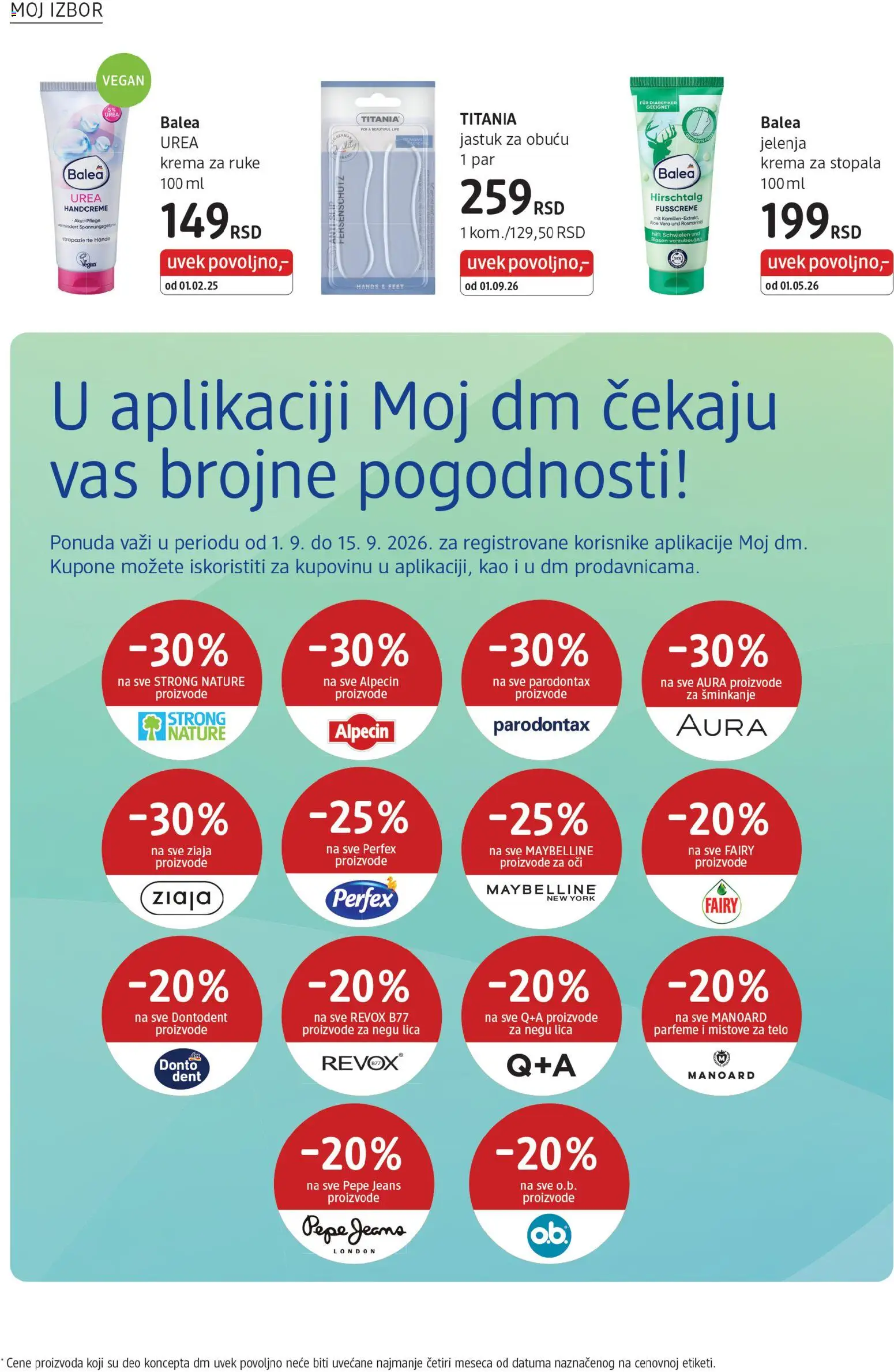 DM Drogerie katalog - važi od 01.09.2026 | Strana: 28