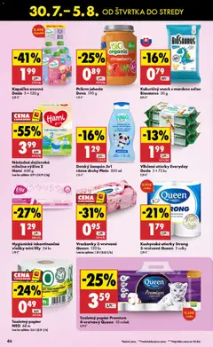 Biedronka leták platný od 30.07.2026 | Strana: 46 | Produkty: Šampón, Toaletný papier