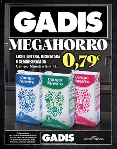 Vista previa Gadis - folleto válido desde el 22/10/2026