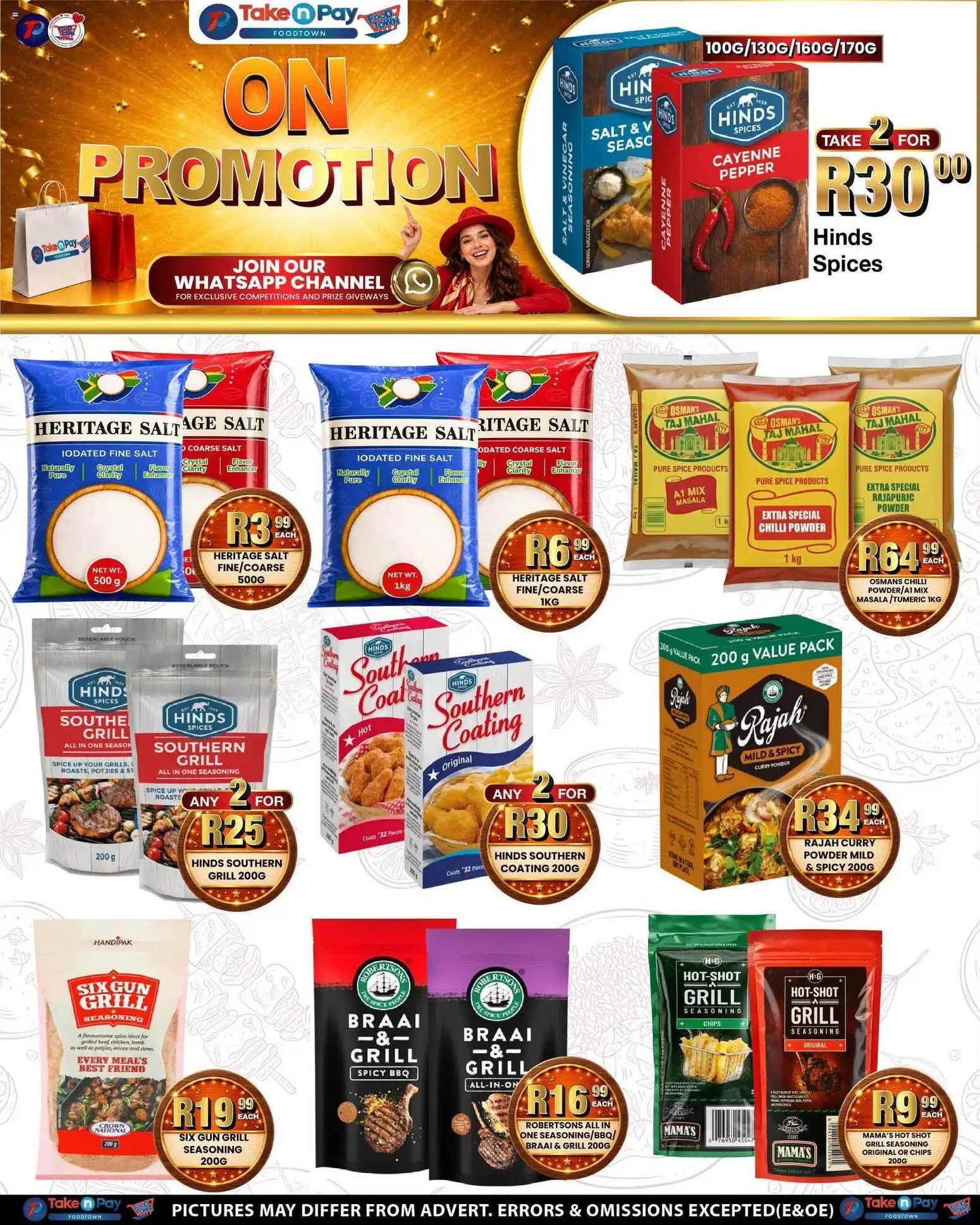 New Take n Pay catalogue – valid from 17/08/2026 | Page: 21 | Products: Grill, Powder, Chips, Seasoning