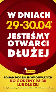 Pogląd oferty "Biedronka gazetka od poniedziałku" - ważna od 27.04.2026 | Strona: 4 | Produkty: Karta