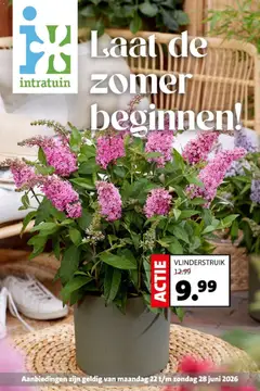 Intratuin folder - Voorbeeld van een folder van Intratuin, geldig van 22.06.2026