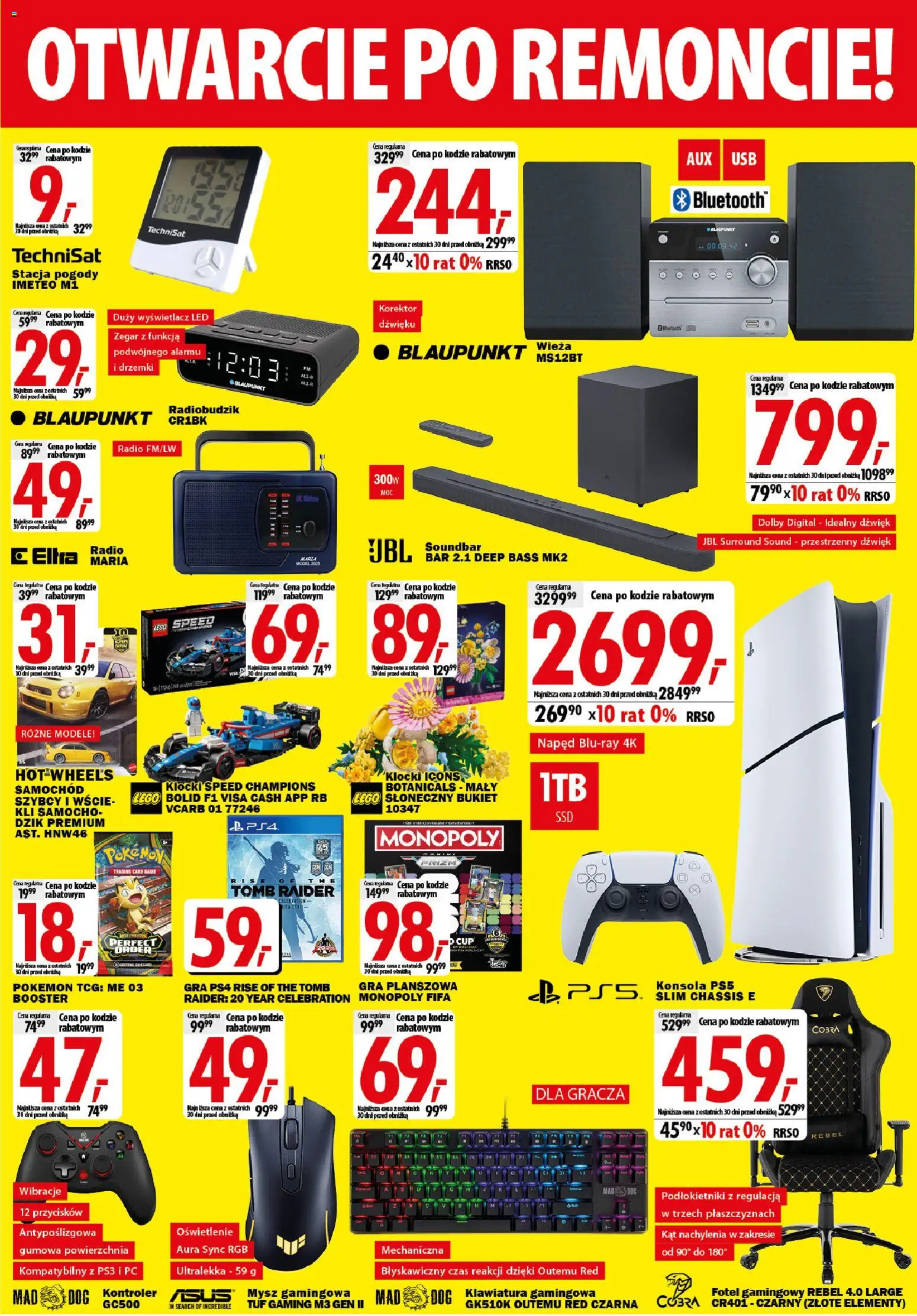 Mediaexpert promocje - Wielkie otwarcie Wrocław od 08.10.2026 | Strona: 3 | Produkty: PC, Mysz, Lego, Konsola