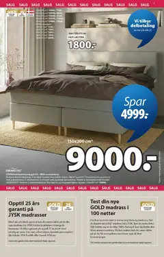Forhåndsvisning av JYSK kundeavis gyldig fra 01.06.2026 | Side: 7 | Produkter: Картриджи, Overmadrass, Суміш дитяча, Madrass