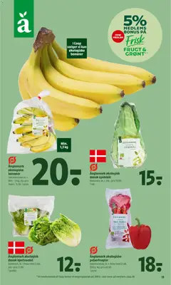 Coop 365 - Tilbudsavis uge 26 gyldig fra 25/06/2026 | Side: 17 | Produkter: Bananer, Peberfrugter, Peber, Spidskål