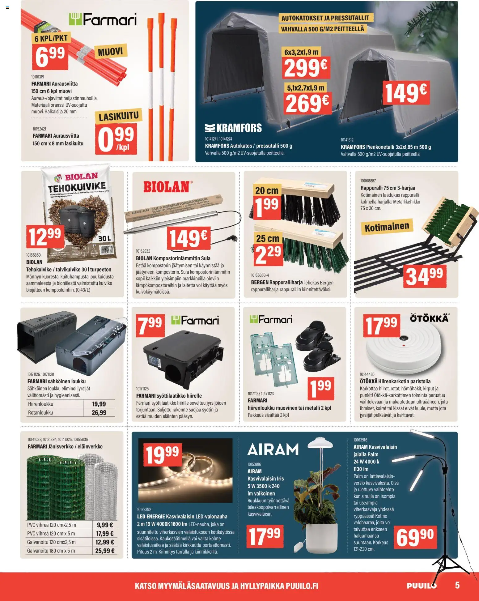 Puuilo tarjoukset – voimassa 26/10/2026 alkaen | Sivu: 5 | Tuotteet: Voi, Hiirenloukku