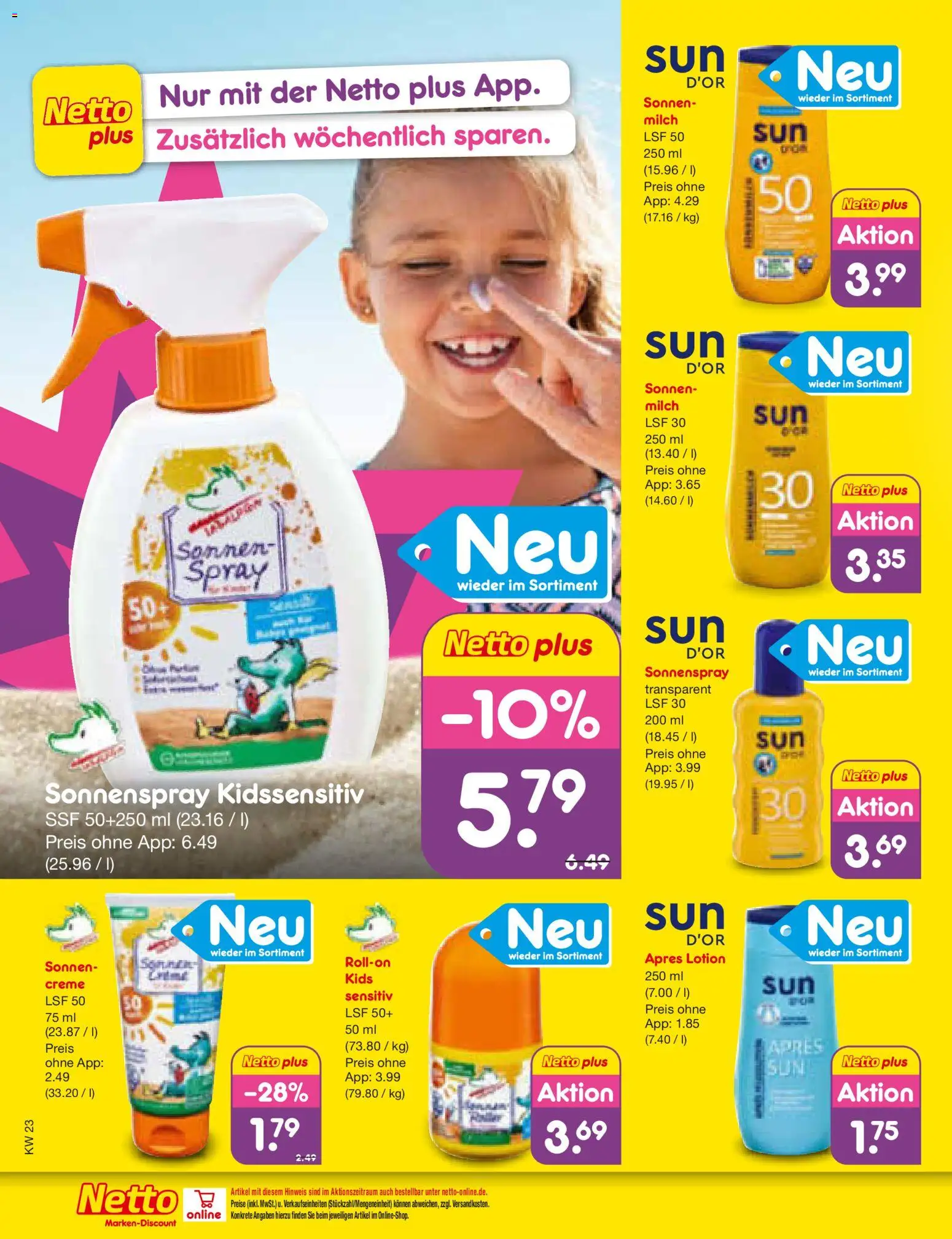 Netto Marken-Discount Prospekt – gültig ab 01.06.2026 | Seite: 34 | Produkte: Milch, Creme
