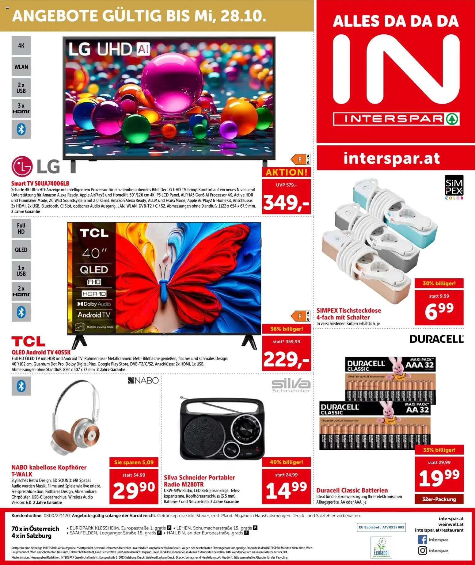 Interspar Flugblatt gültig ab 08.10.2026 | Seite: 24