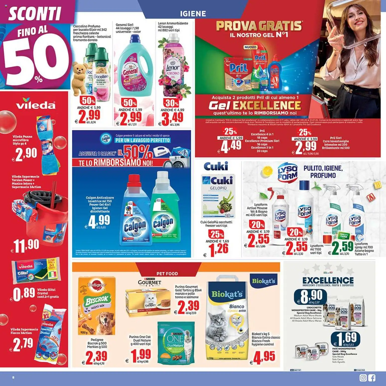 Volantino Elite Supermercati del 17/07/2026 | Pagina: 8