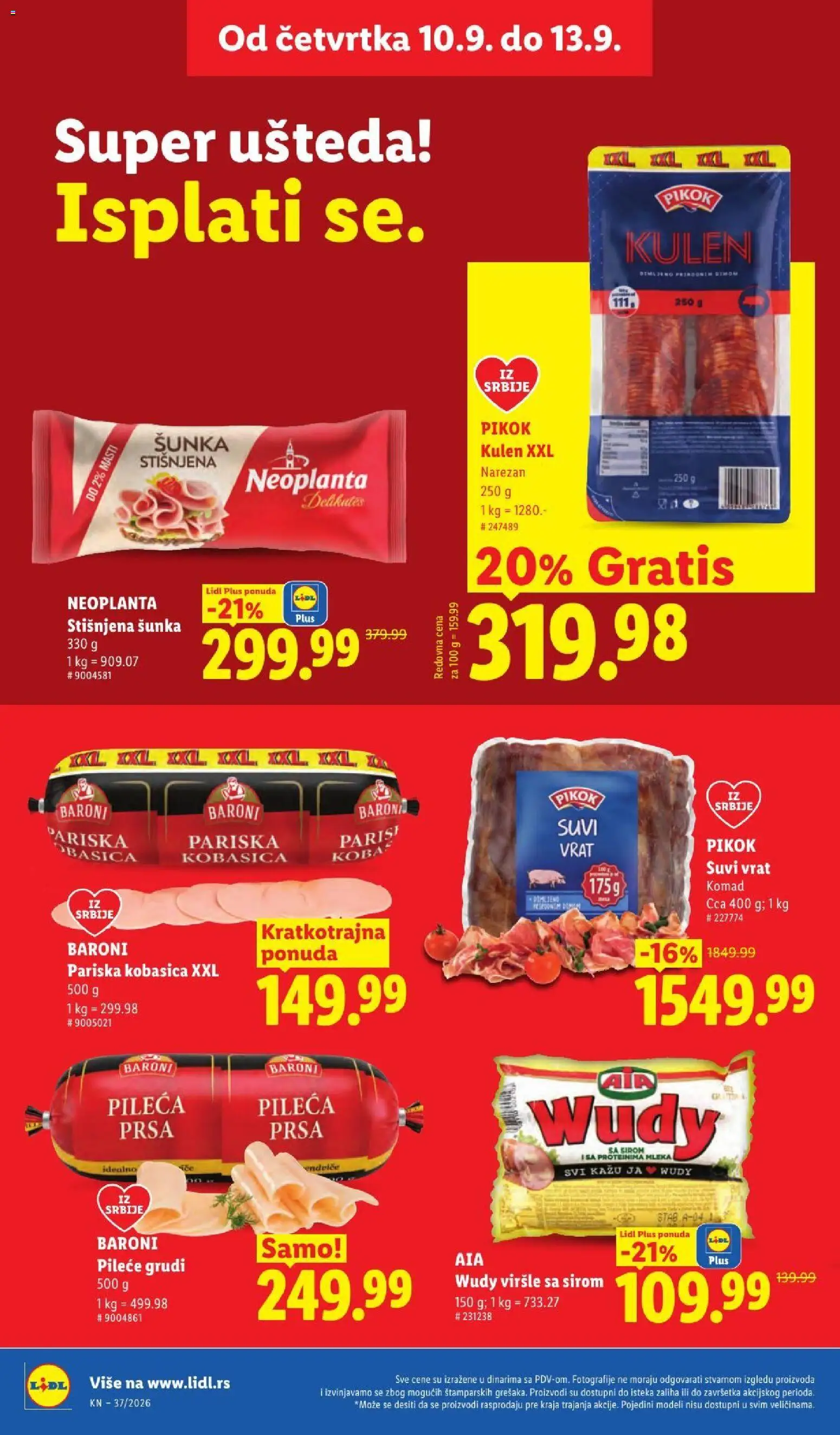 Lidl katalog - važi od 10.09.2026 | Strana: 28