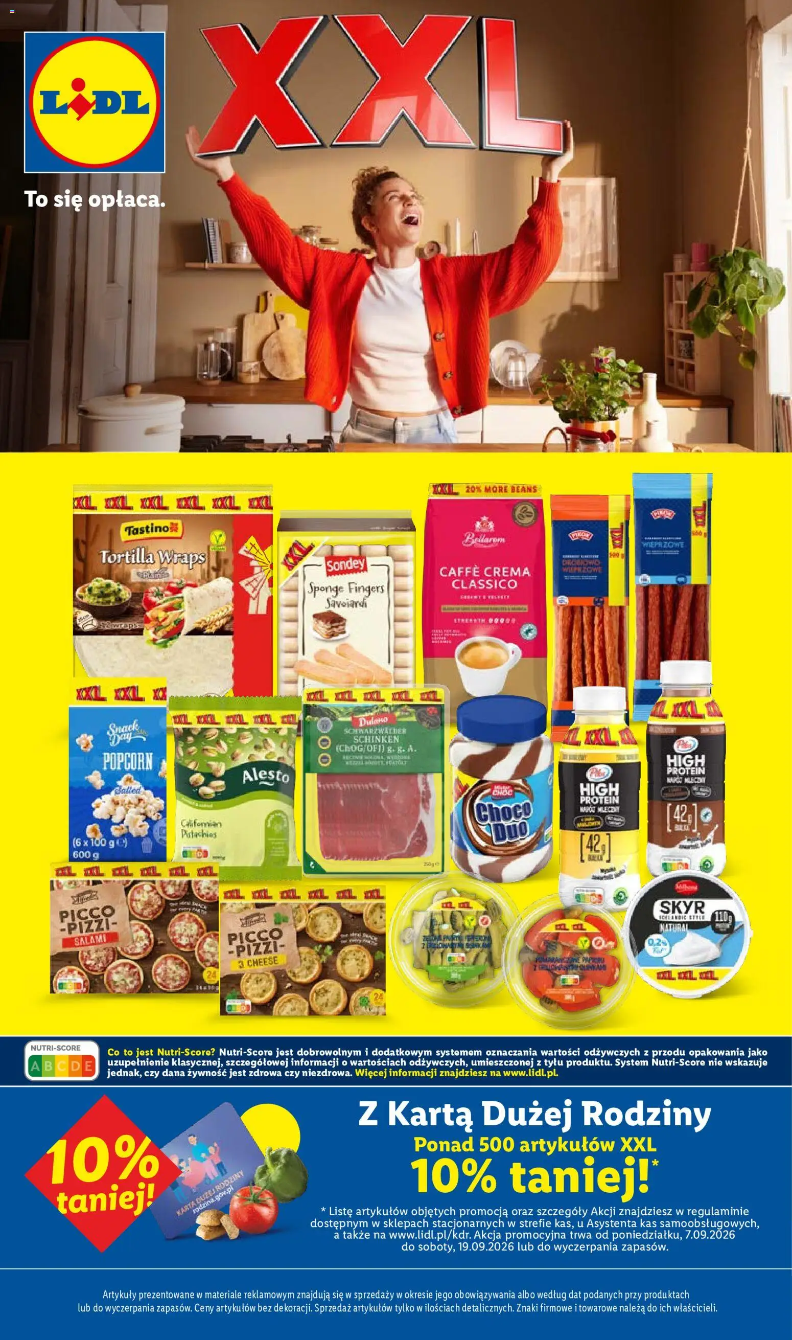 Lidl Polsko katalog od 07.09.2026 | Strana: 55 | Produkty: Skyr, Crema, Tortilla, Caffè crema