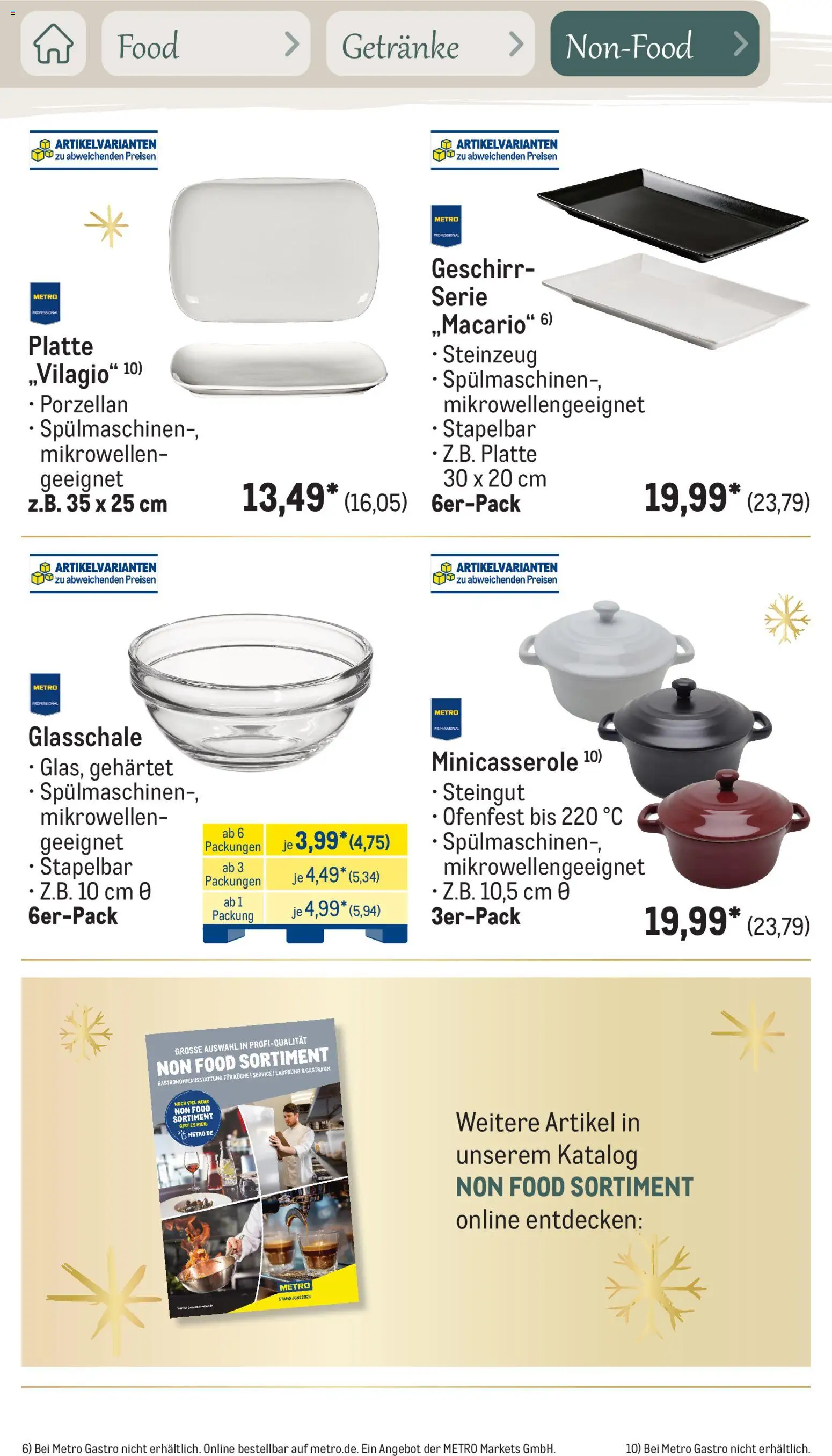 Metro Saisonkatalog Erfolgsrezept – gültig ab 01.10.2026 | Seite: 66 | Produkte: Küche