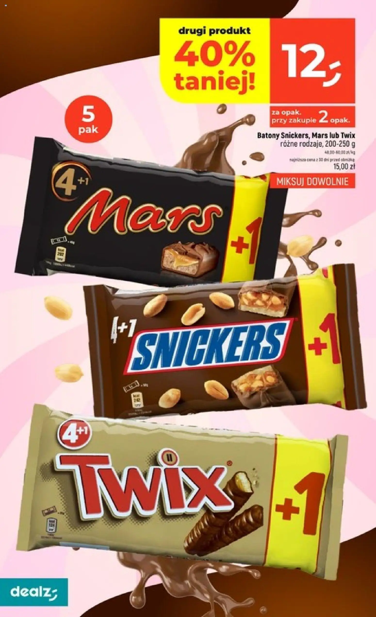 Dealz gazetka od 03.09.2026 | Strona: 10 | Produkty: Snickers