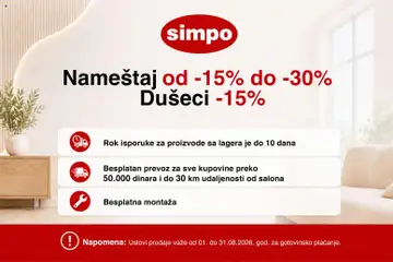 SIMPO katalog - pregled SIMPO kataloga - važi od 01.08.2026
