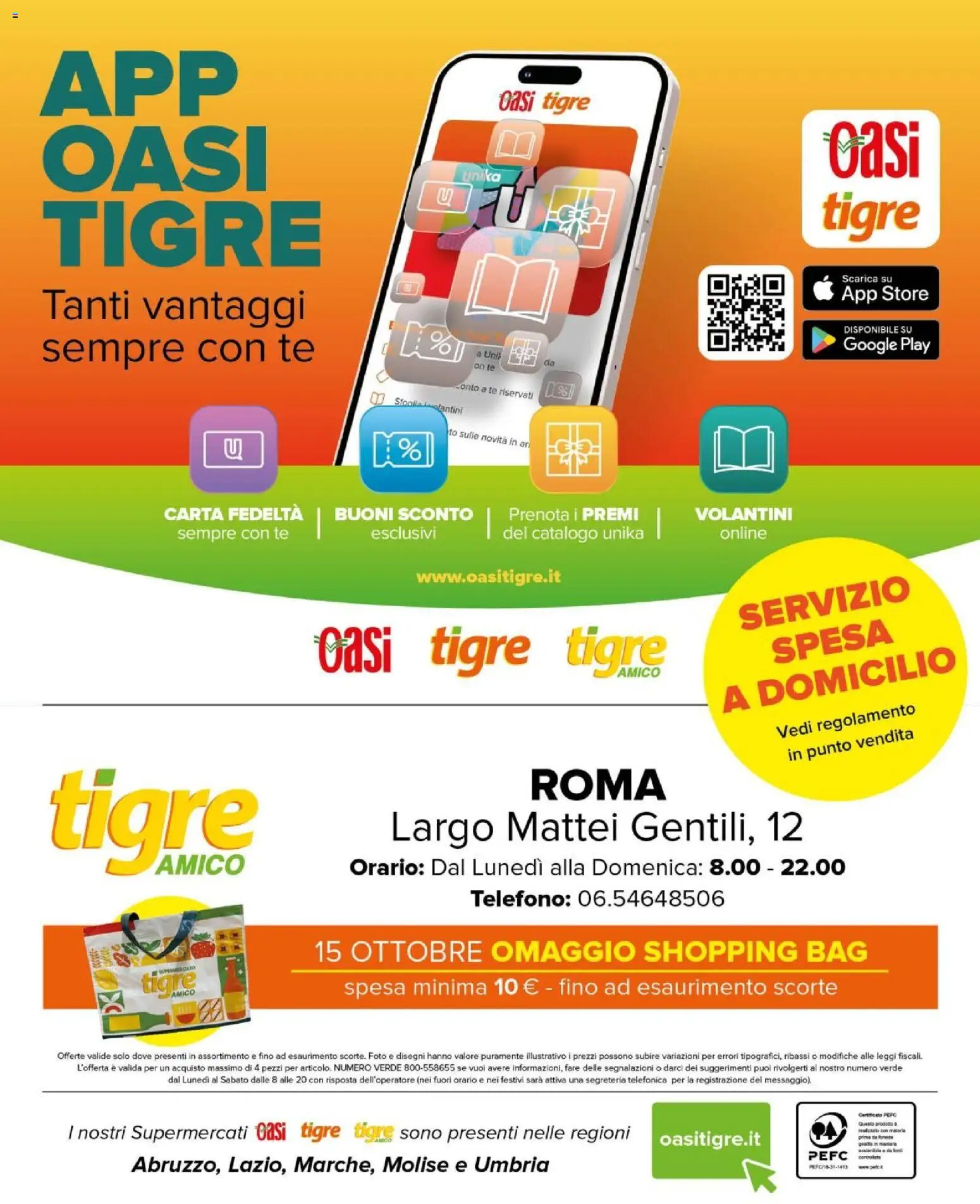 Volantino Tigre del 15/10/2026 | Pagina: 12 | Prodotti: Tè, Telefono